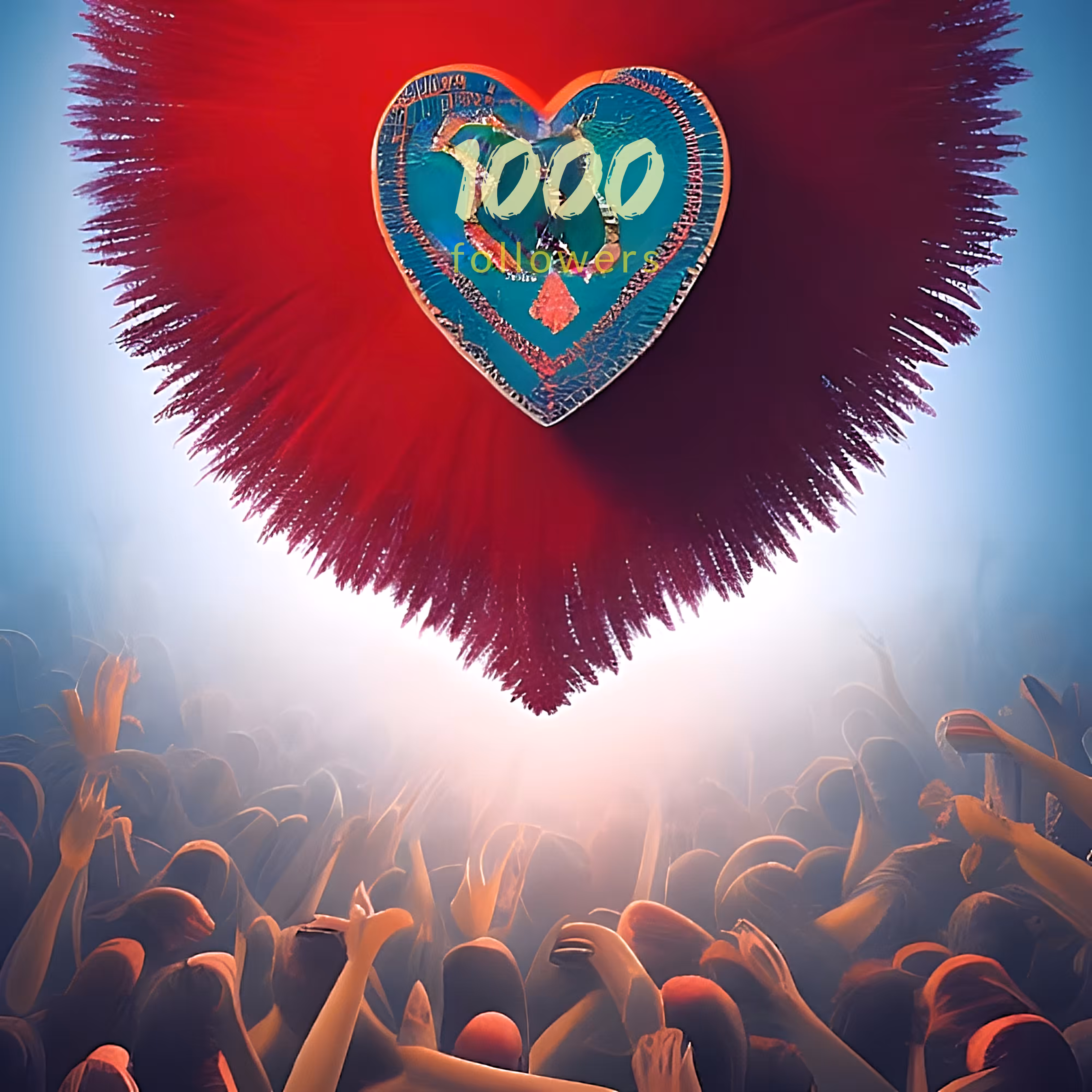 1000 Followers comemorative edition
