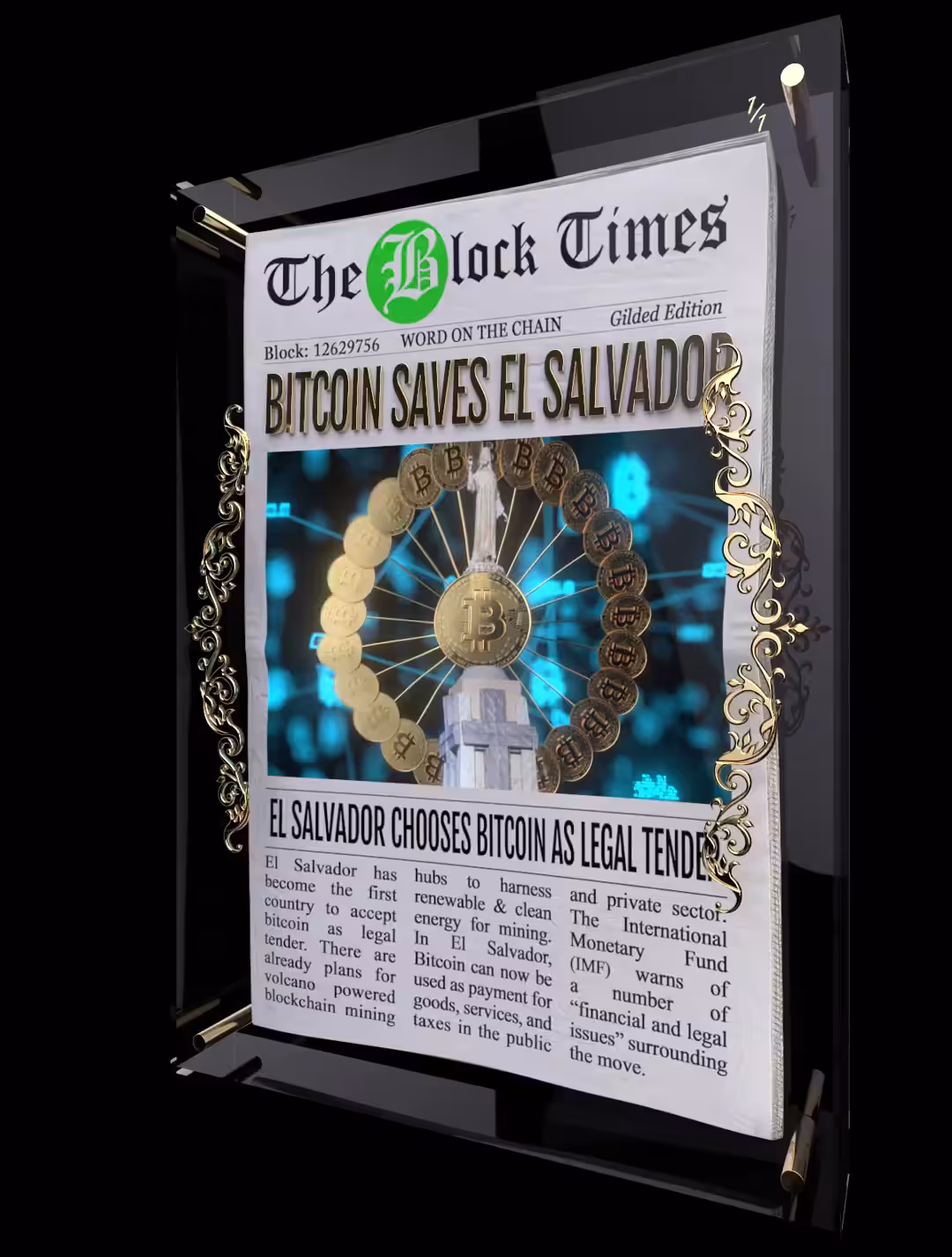 Bitcoin Saves El Salvador | Gilded