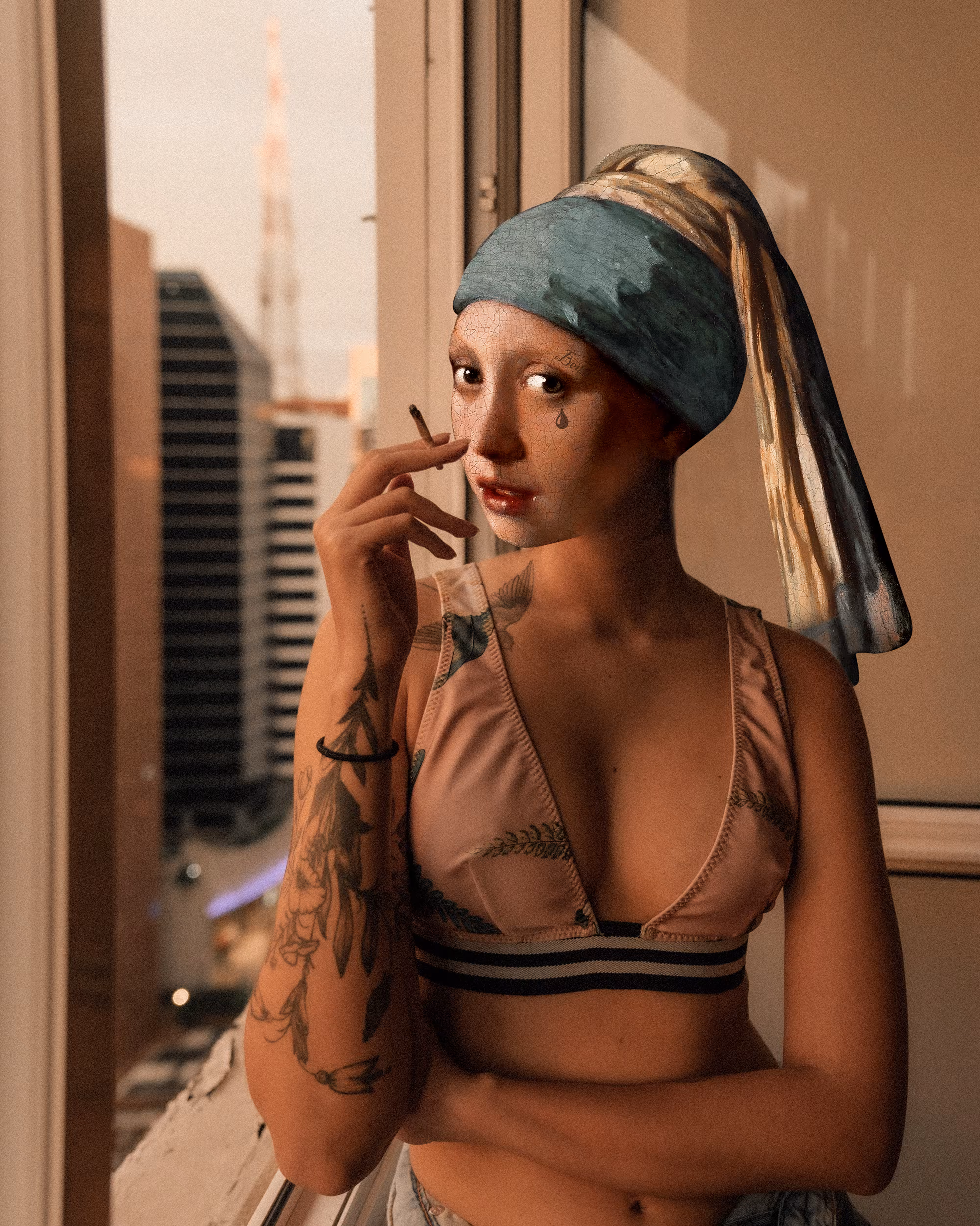 Girl with a Cigarette
