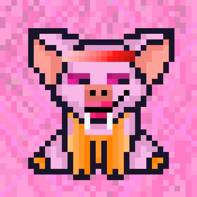 Punk Pig #00164