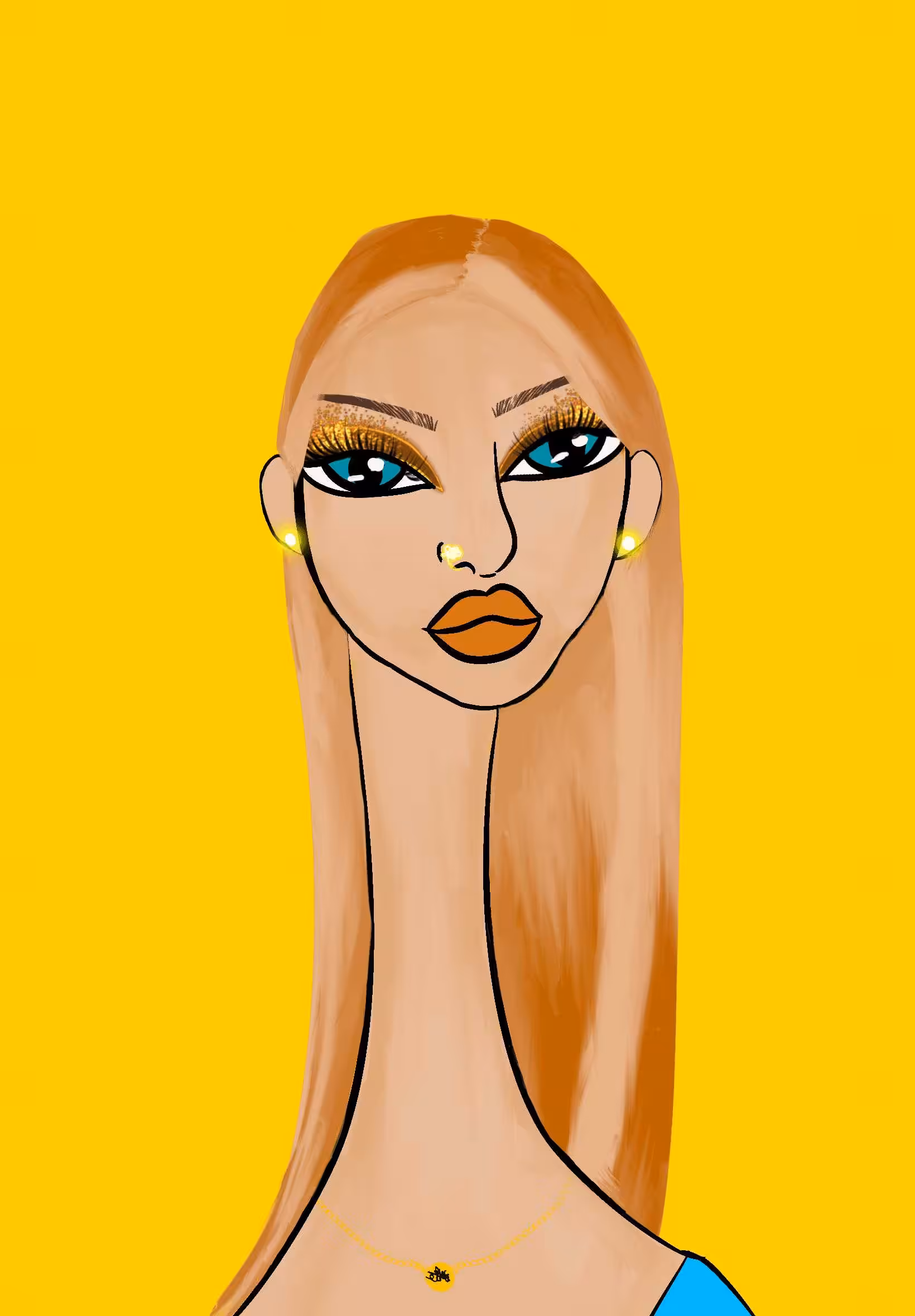 Long Neckie Ladies: Long Neckie Lady #689