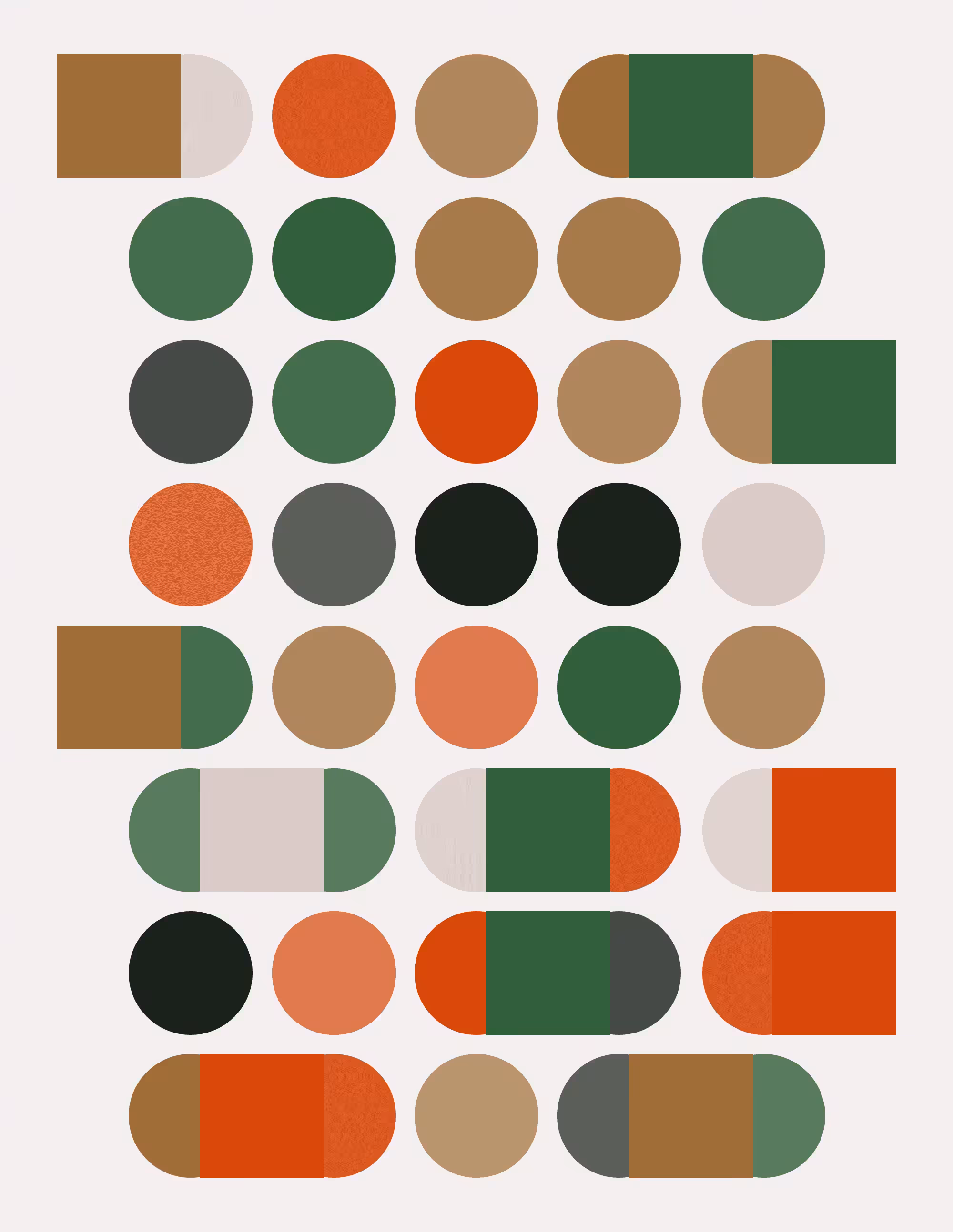 Modernist Prill: №4 (Large)