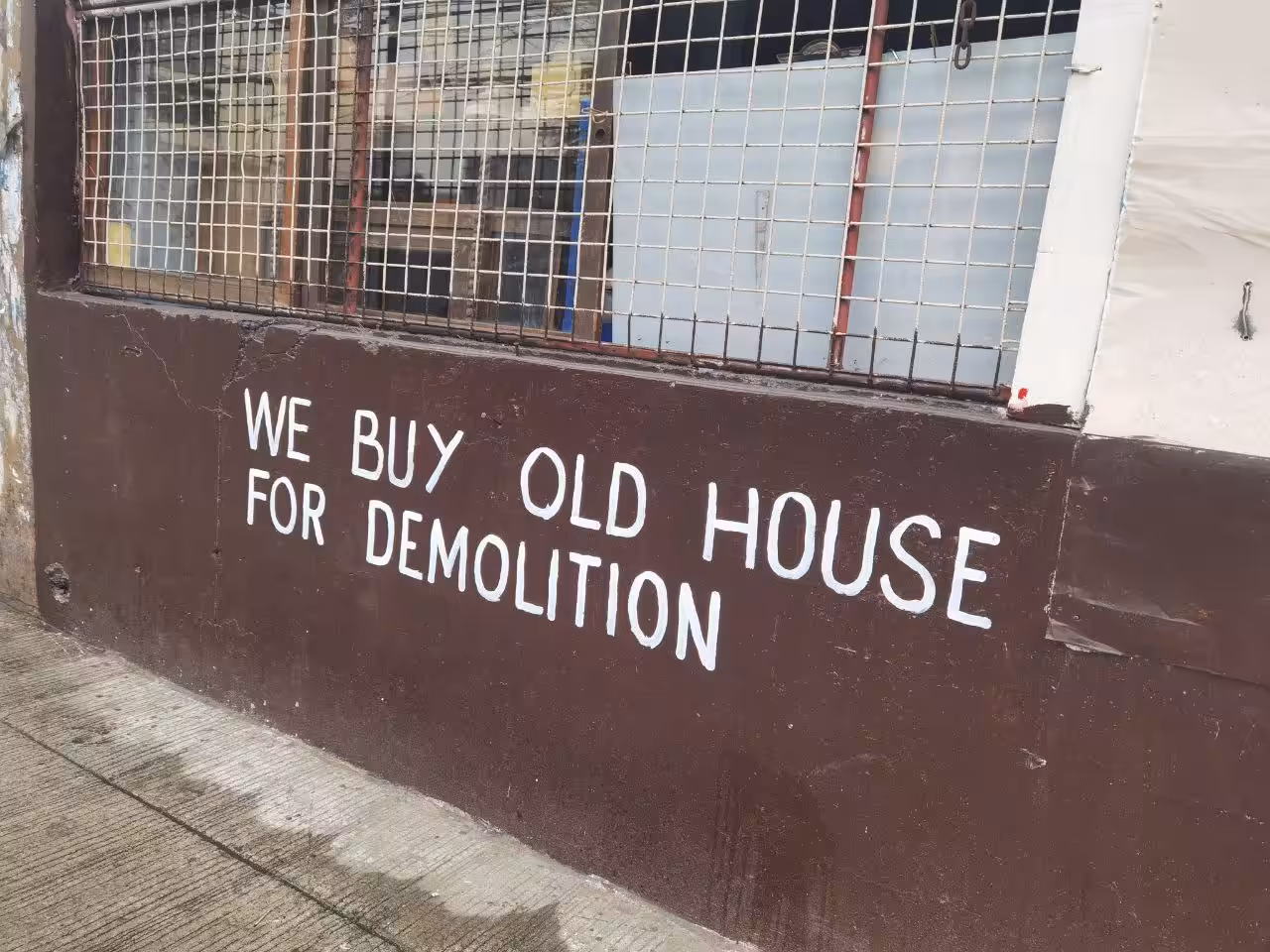 Old House For Demolition