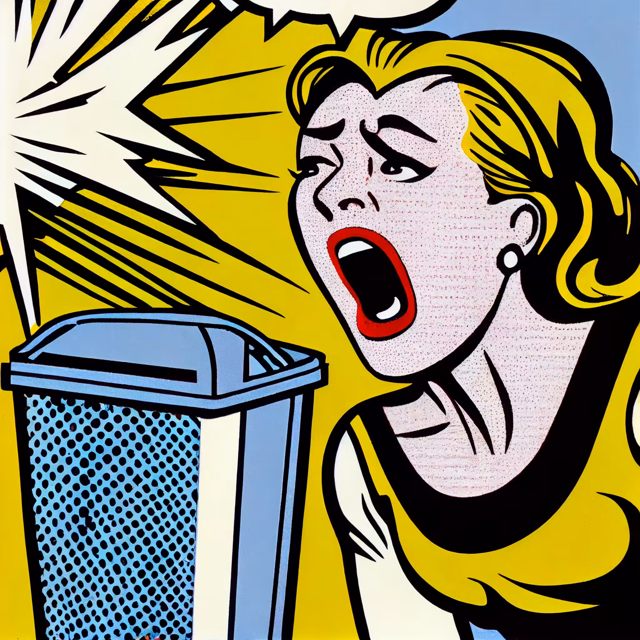 You said you were a recycling bin!