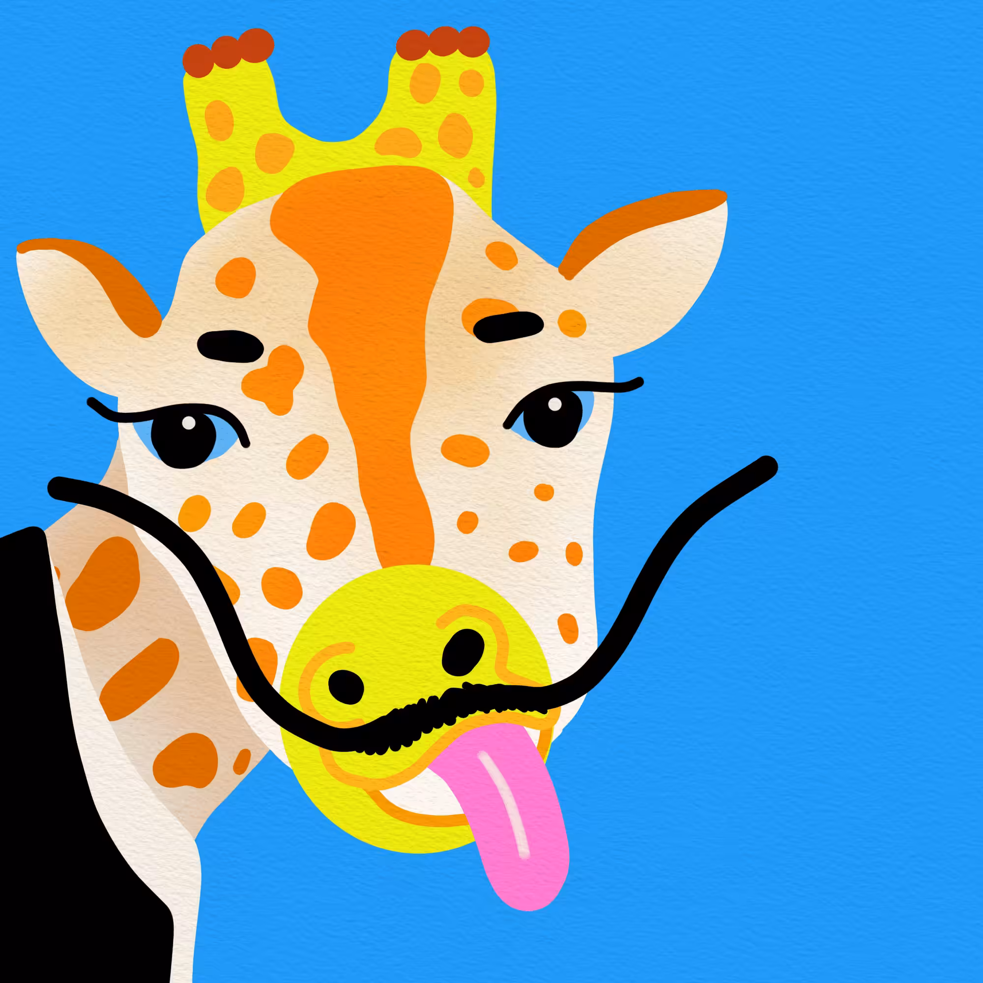Giraffe Dali #14
