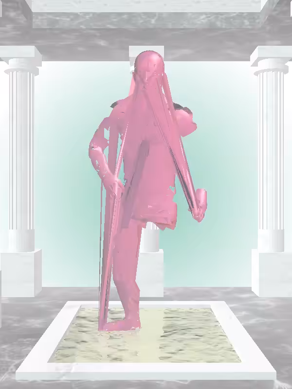 HeavenComputer: The Injured Sharp Magenta Man #1829
