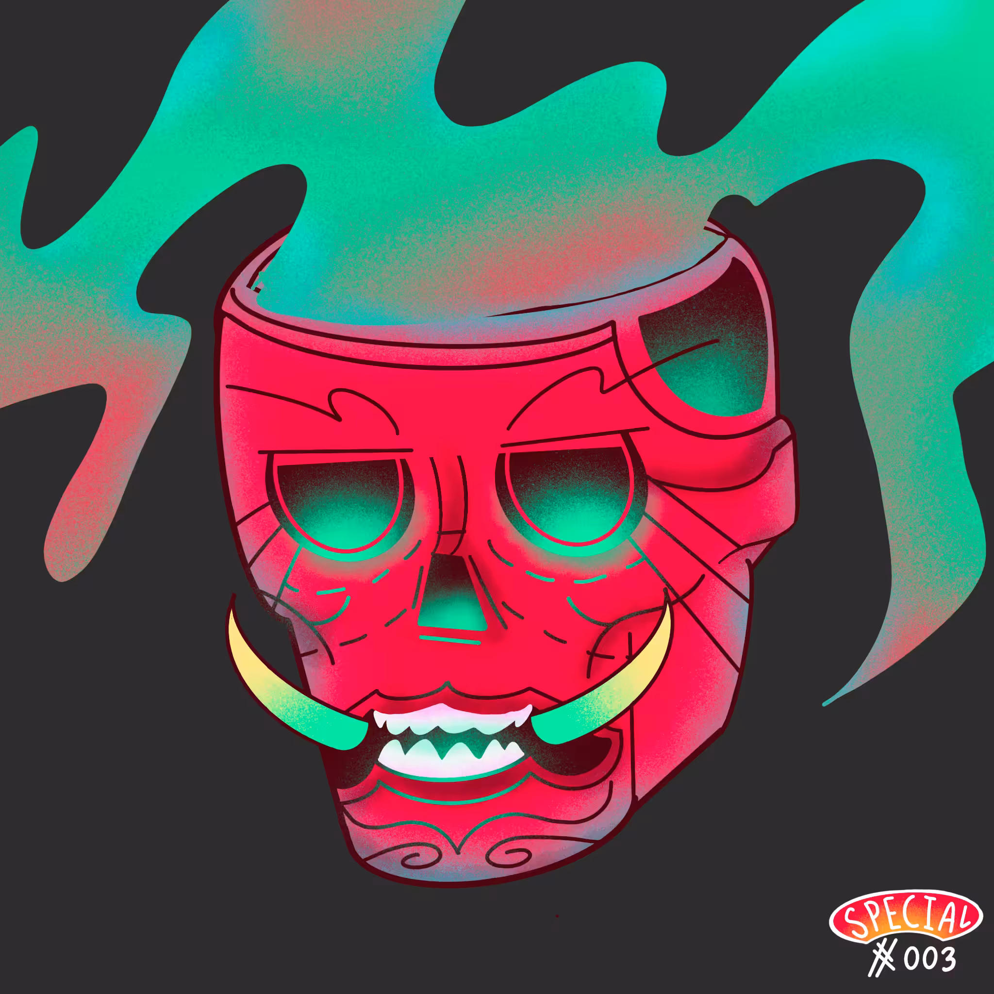 Crypto Skull #9 -special :Yak