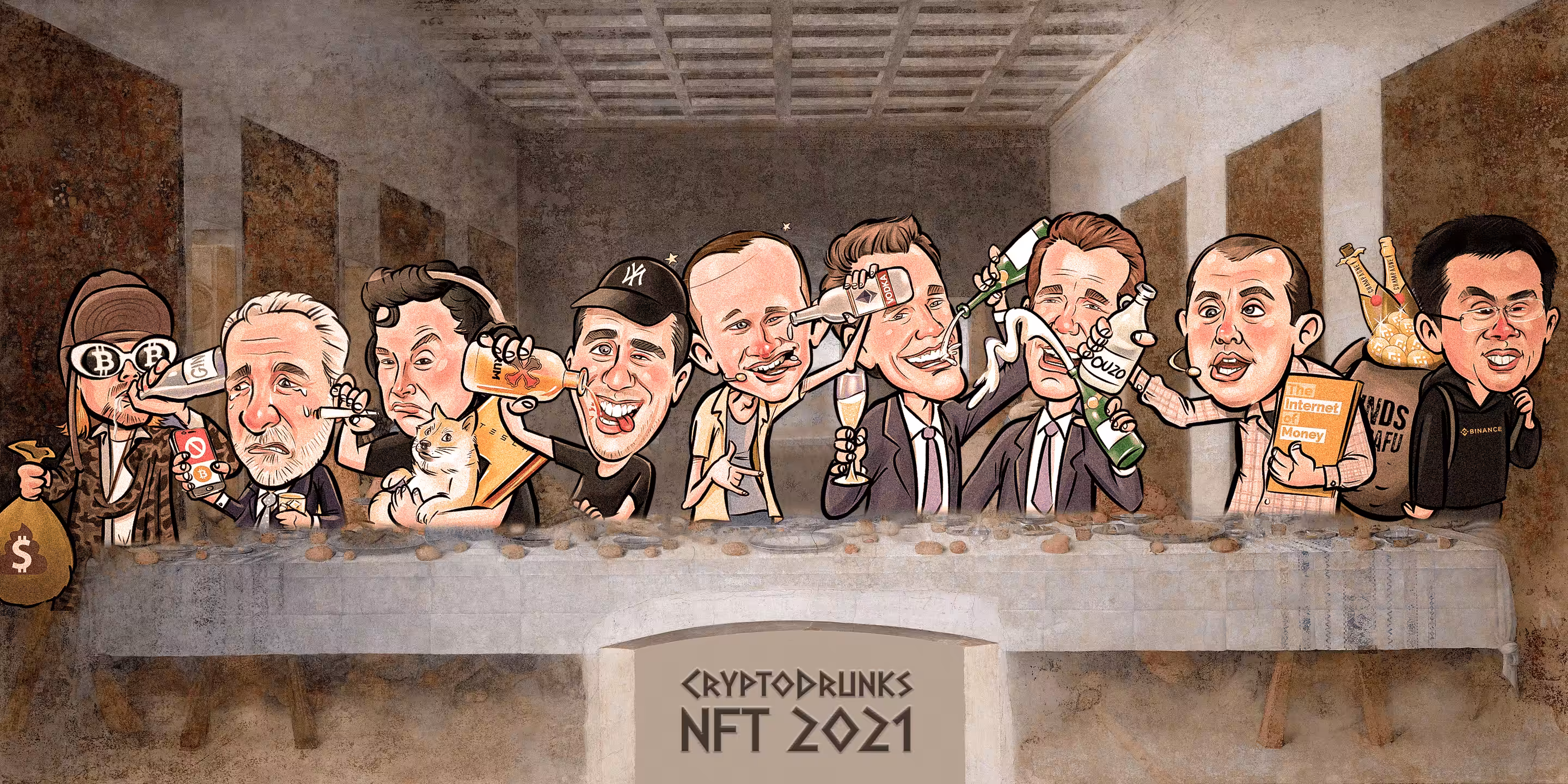 CryptoDrunks Special - The Last Drunk Supper 🍾