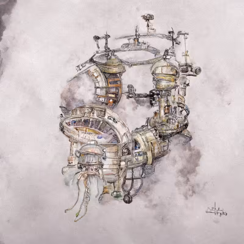 Utopian Space Castles #51