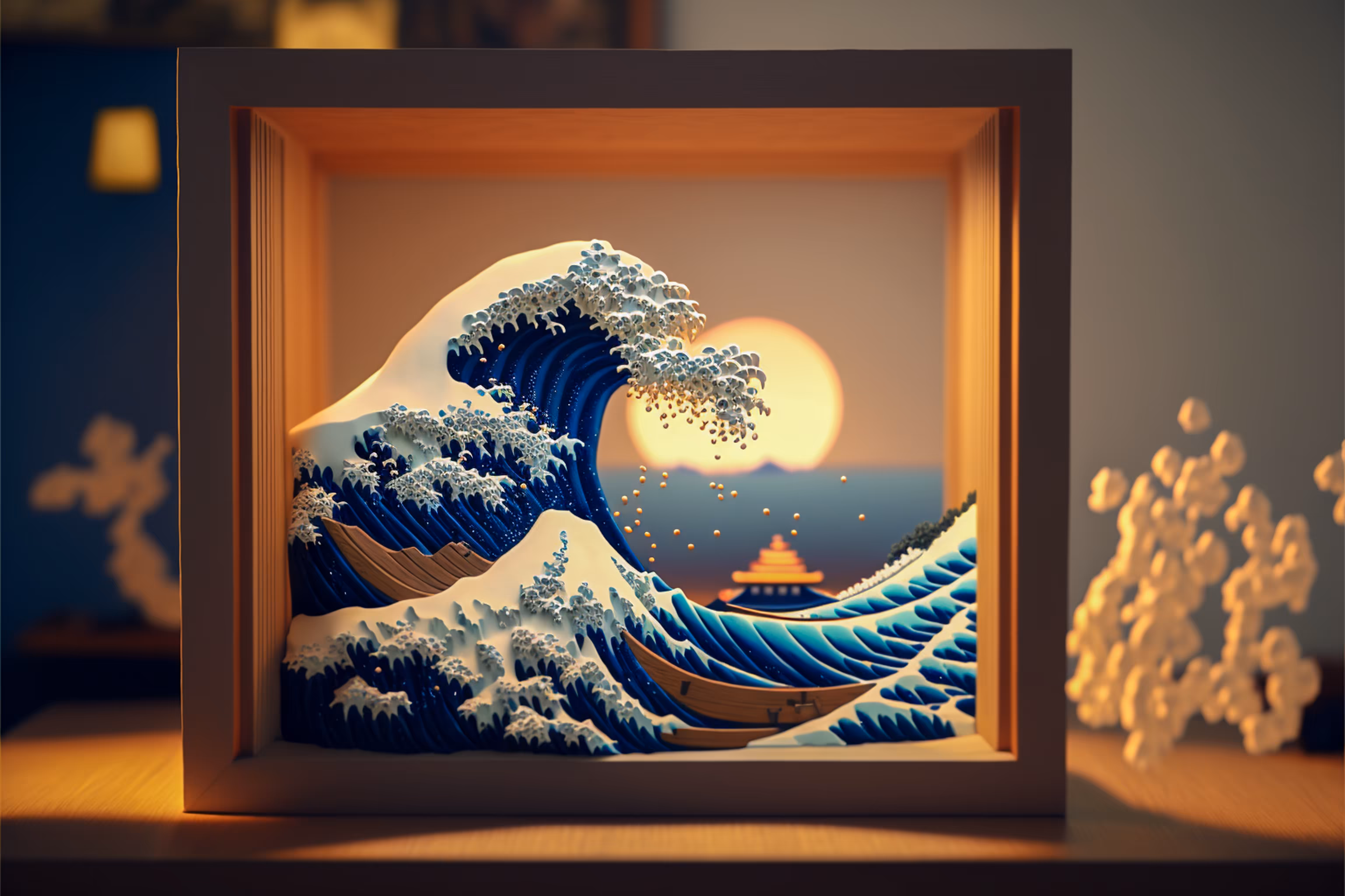 Dioramas - The Great Wave : 01