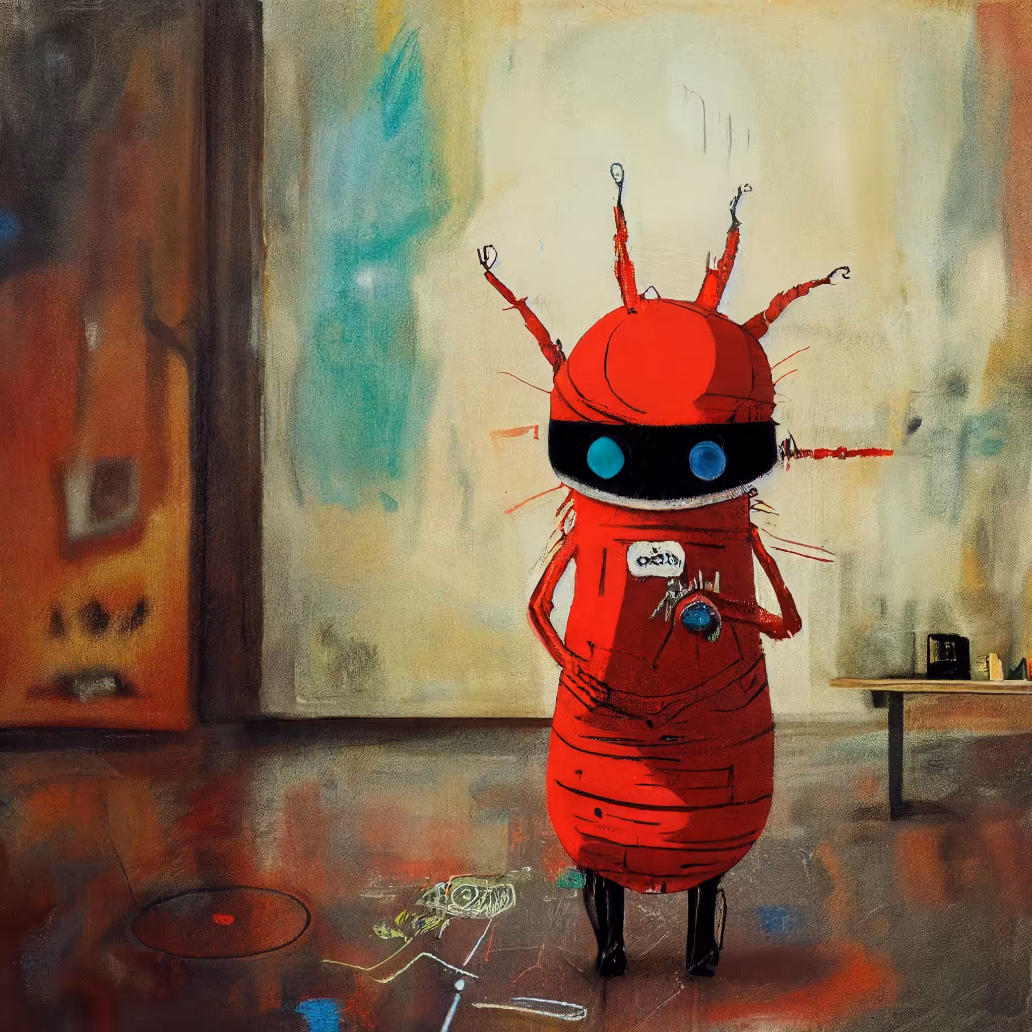Basquiat Little Creatures: Little Creature #00279