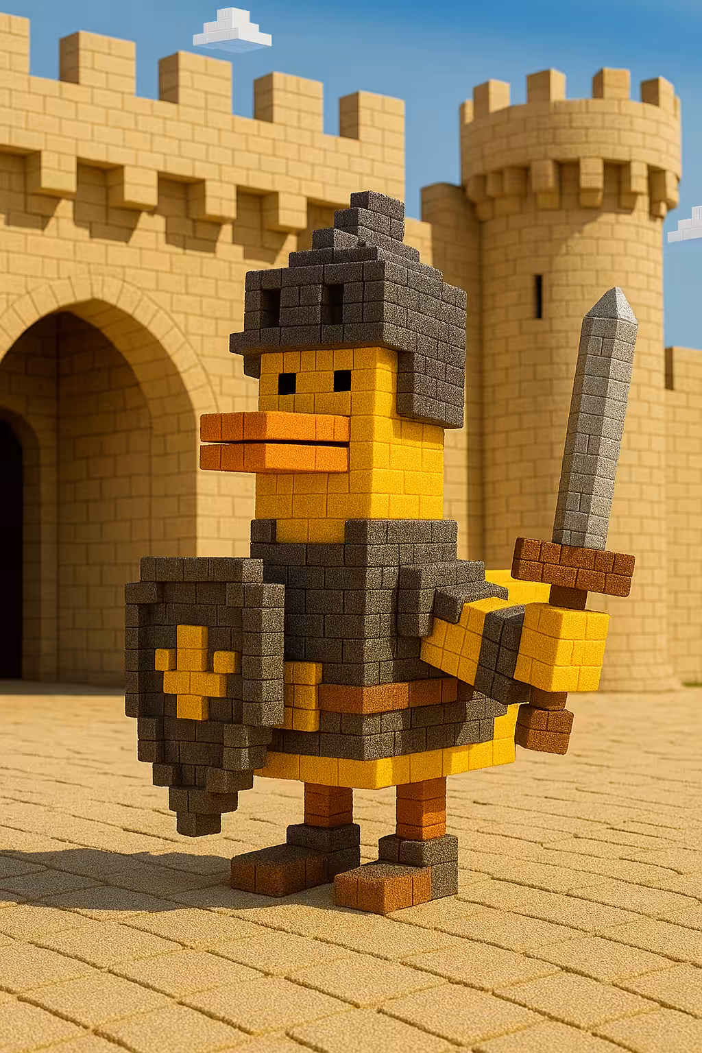 DUDE DUCK KNIGHT