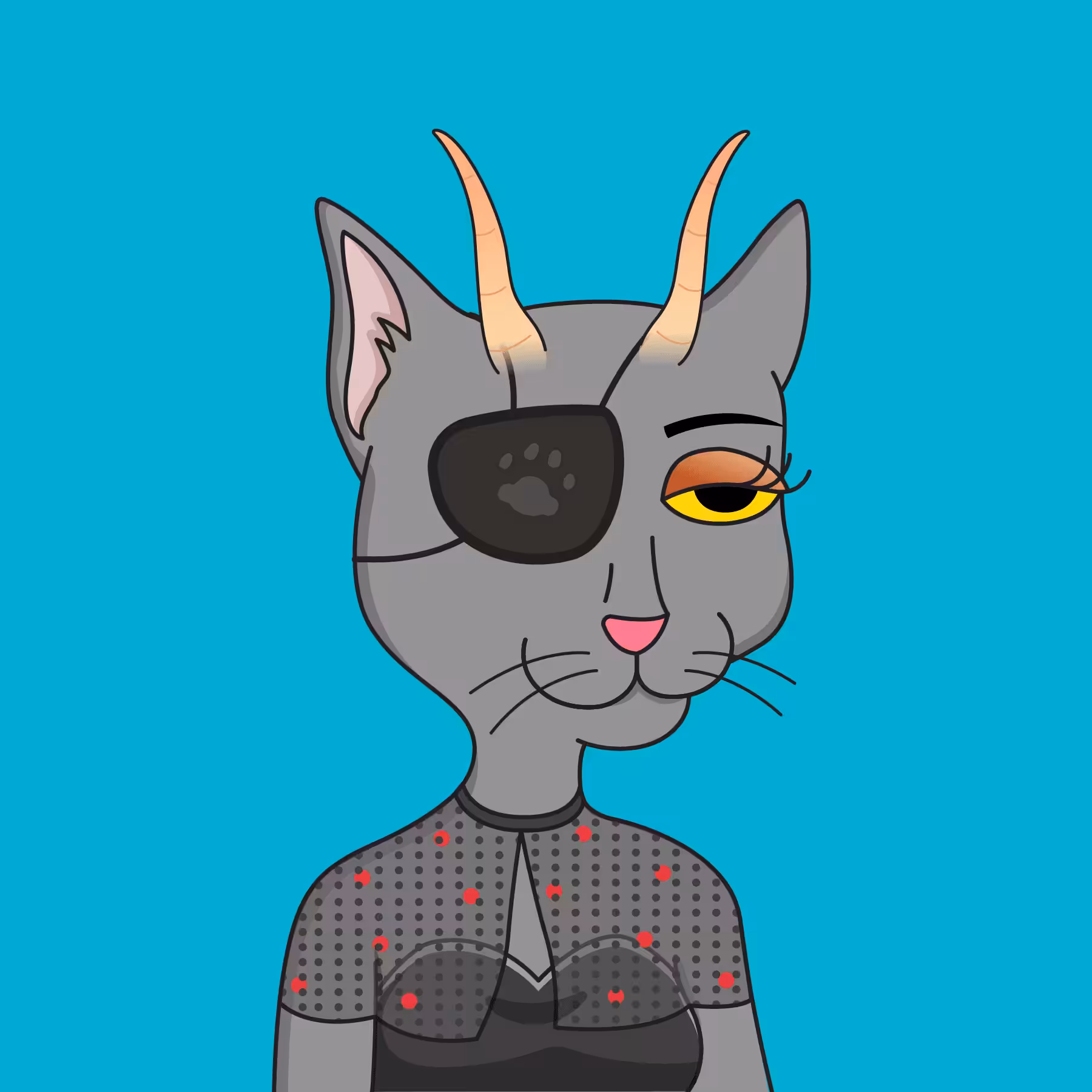 Girl Cat #463