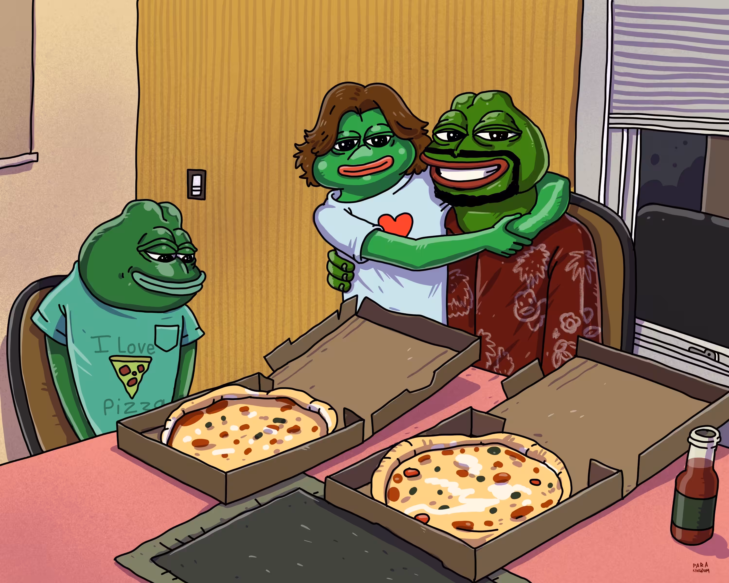 I LOVE PIZZA