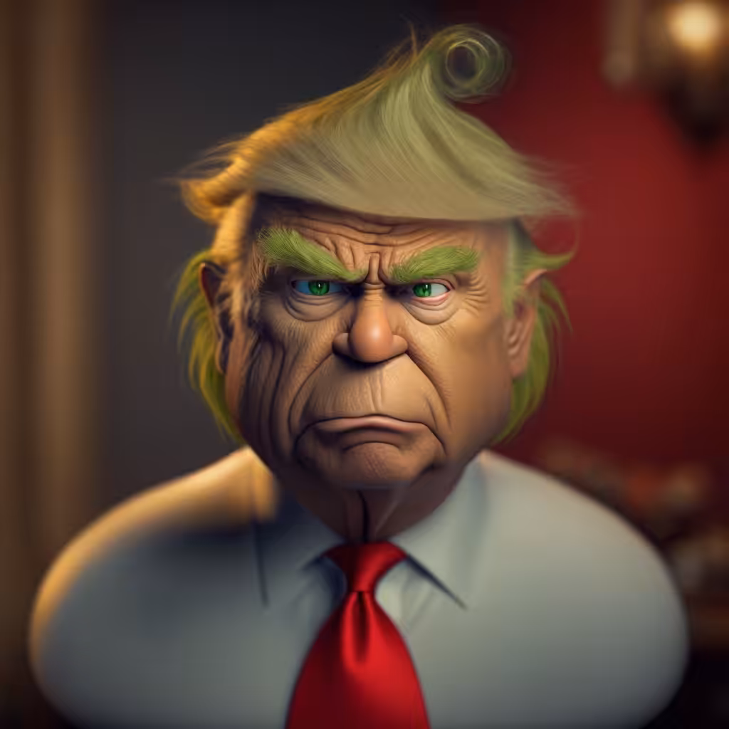 D Trump Grinch