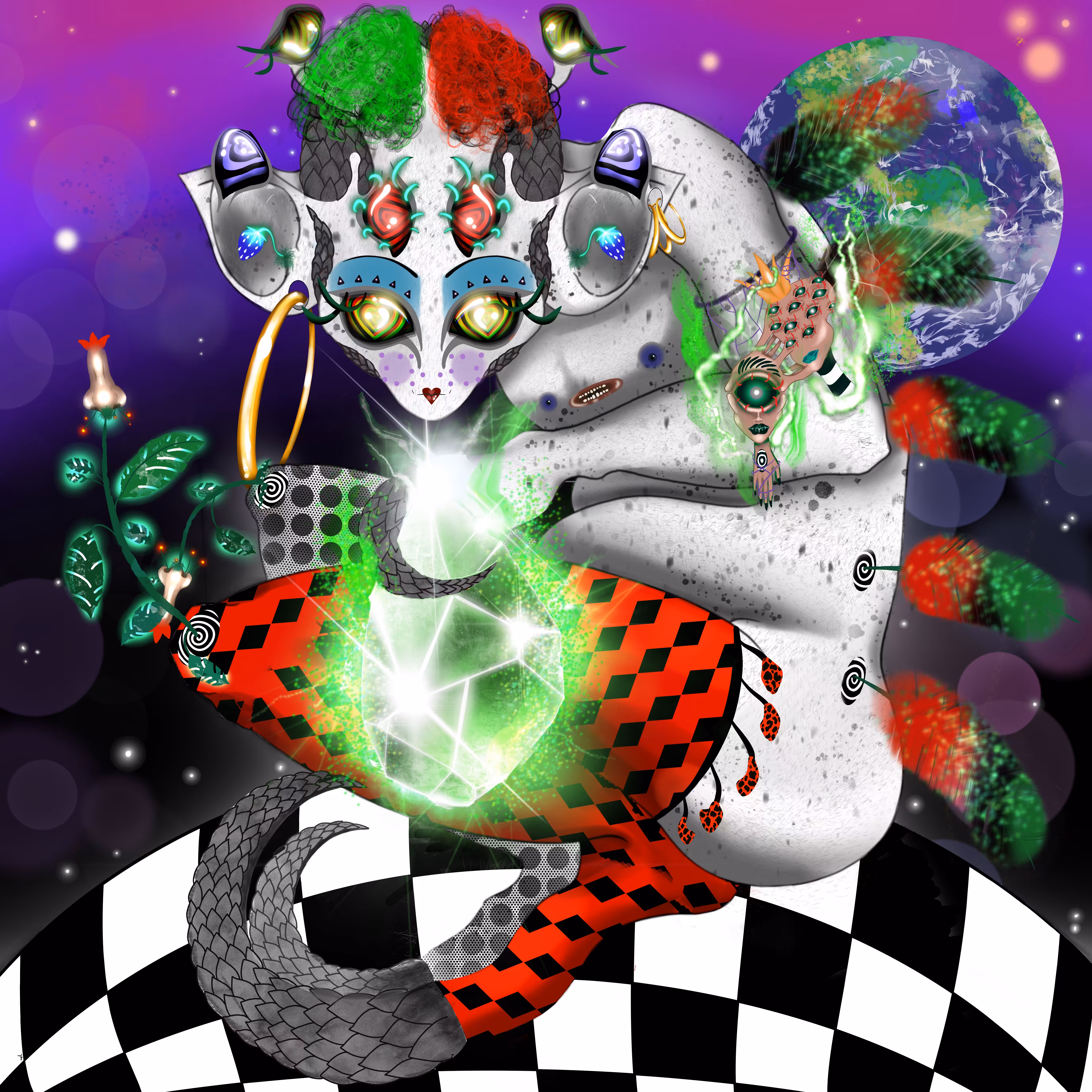 alien in wonderland #6
