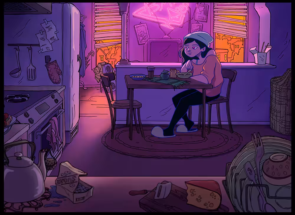 Breakfast at Dusk