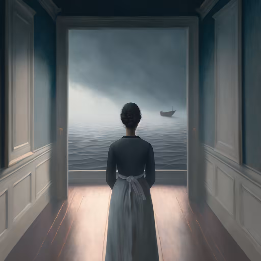 Vilhelm Hammershoi perspective