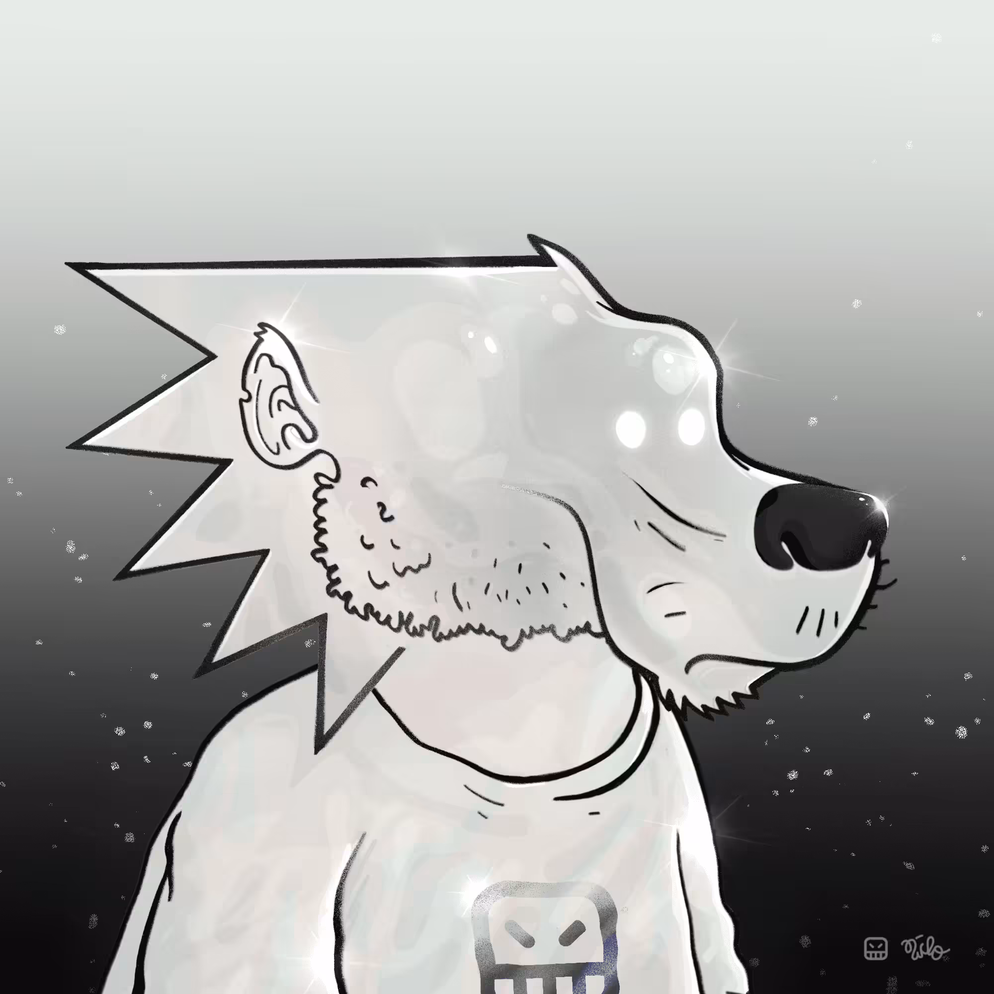 Radikal Monkey 17 · Monkey Snow God