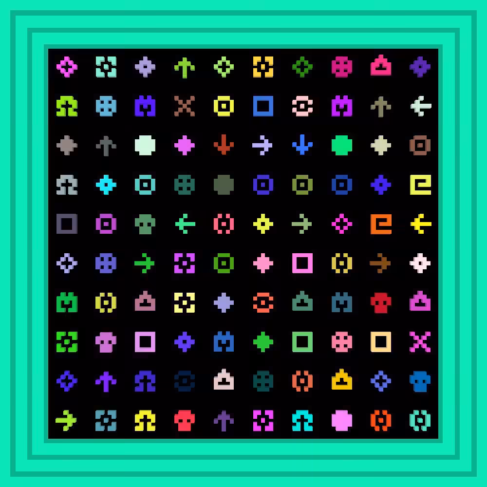 LFG🚀 :: Procedural Symbols #162/1000