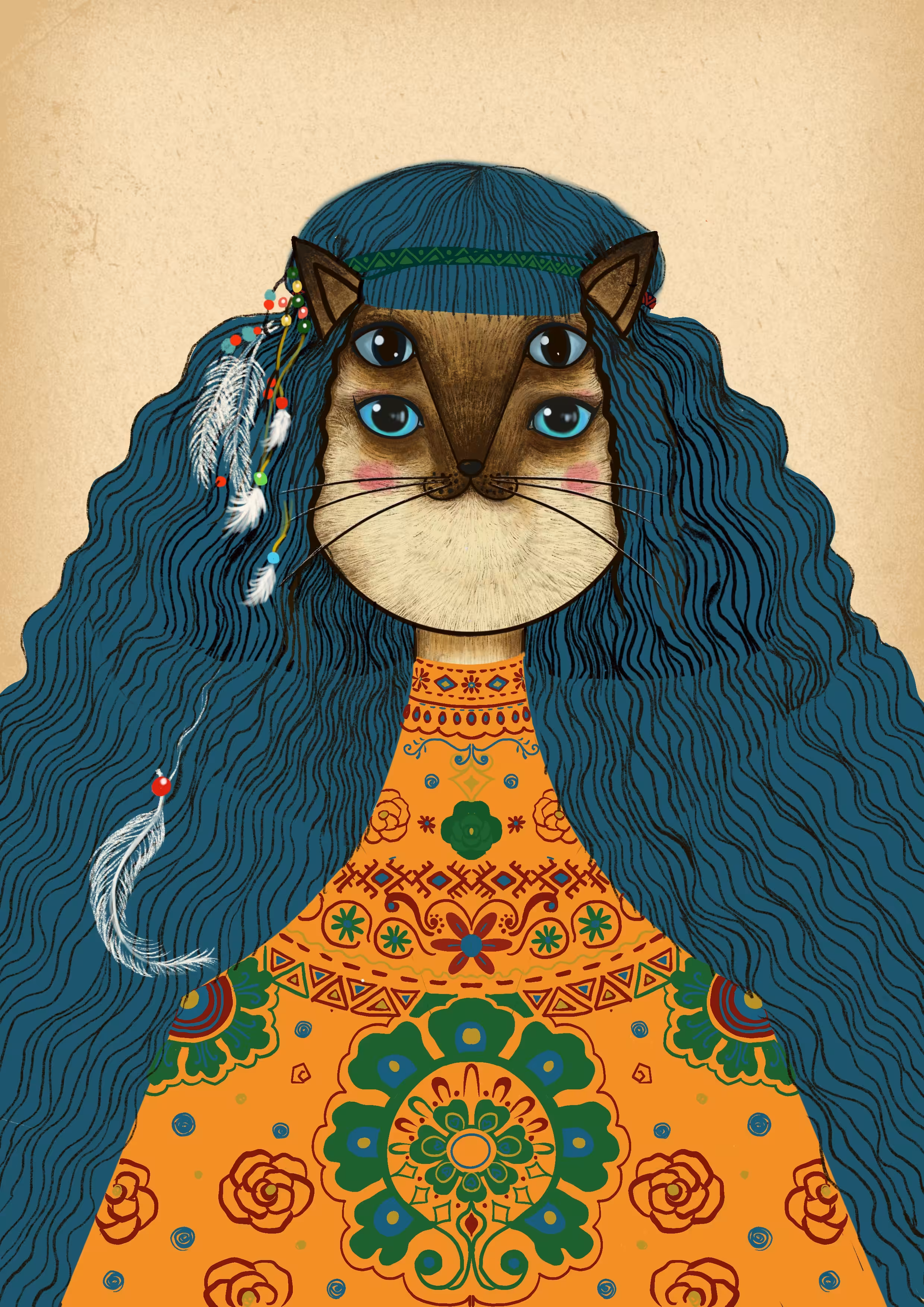 bohemian cat.No.4