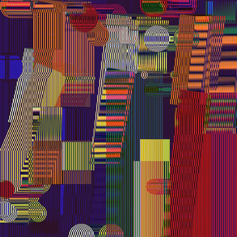 Technicolor Winter (after dead flowers) #8