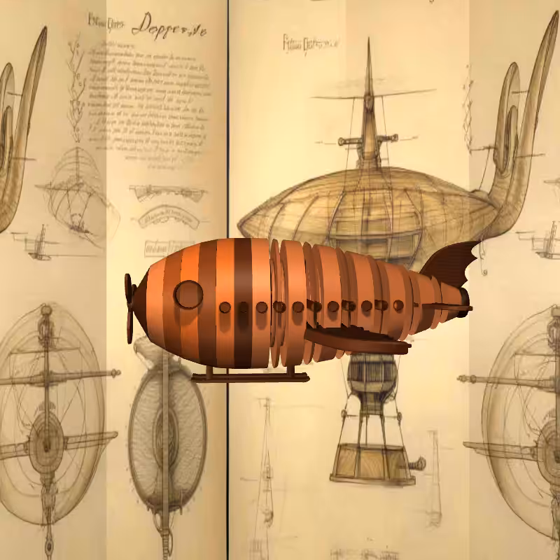 DAVINCI Flying Object #11