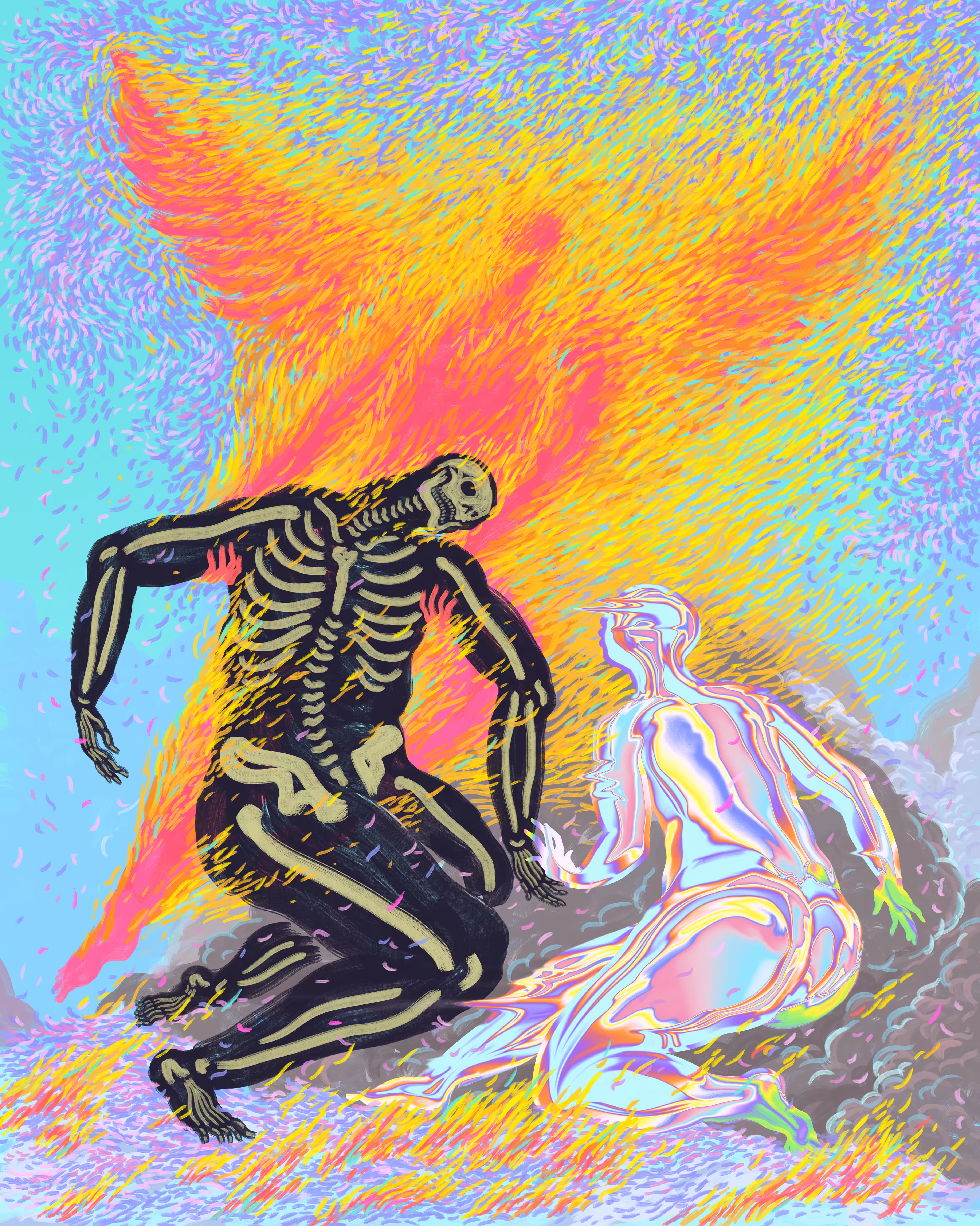 II. ‘Angel øf the Flames’. Without a trace