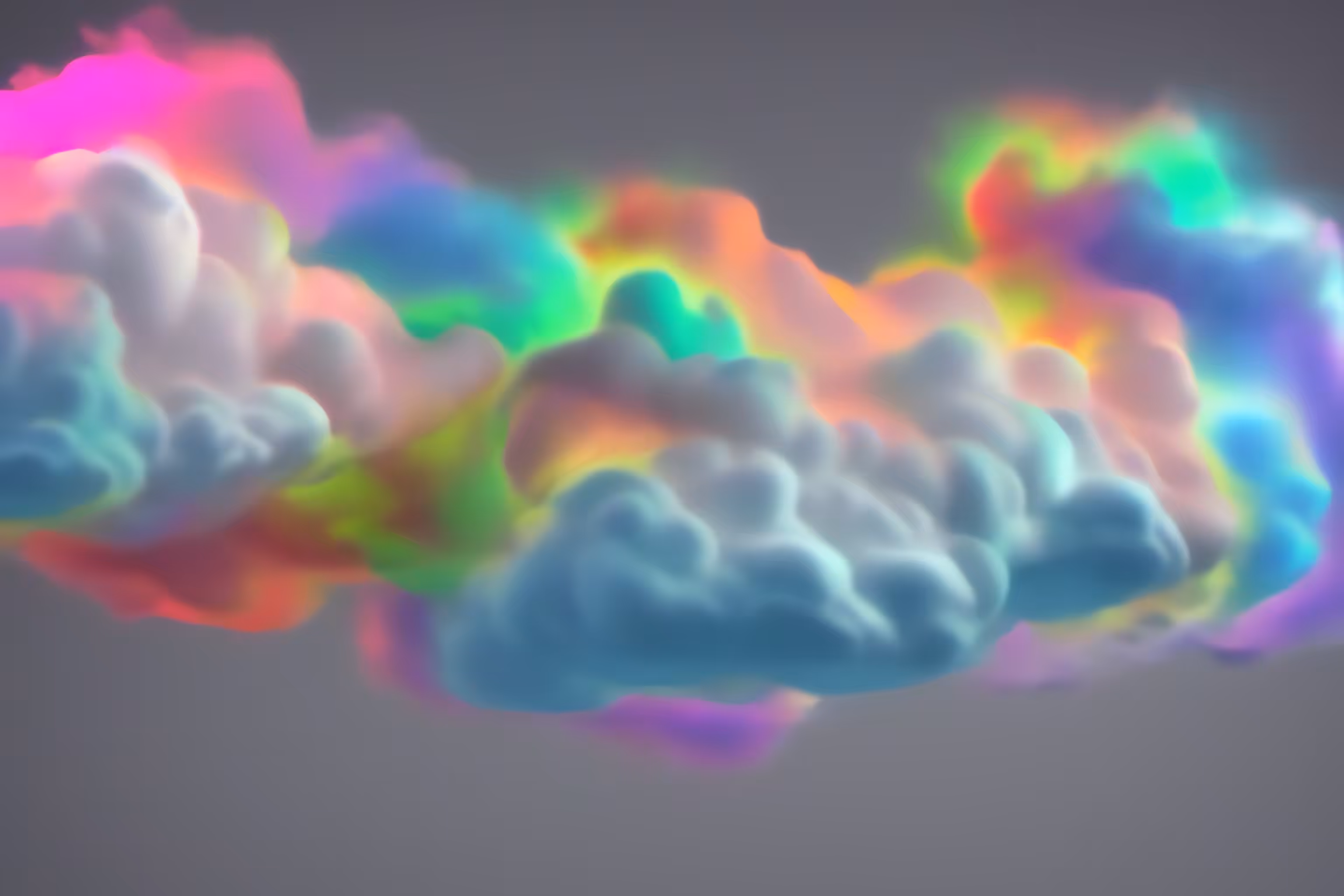 ☁︎ clouds ☁︎ || rainbow special edition