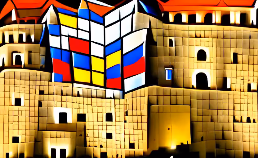 Cubist Castle