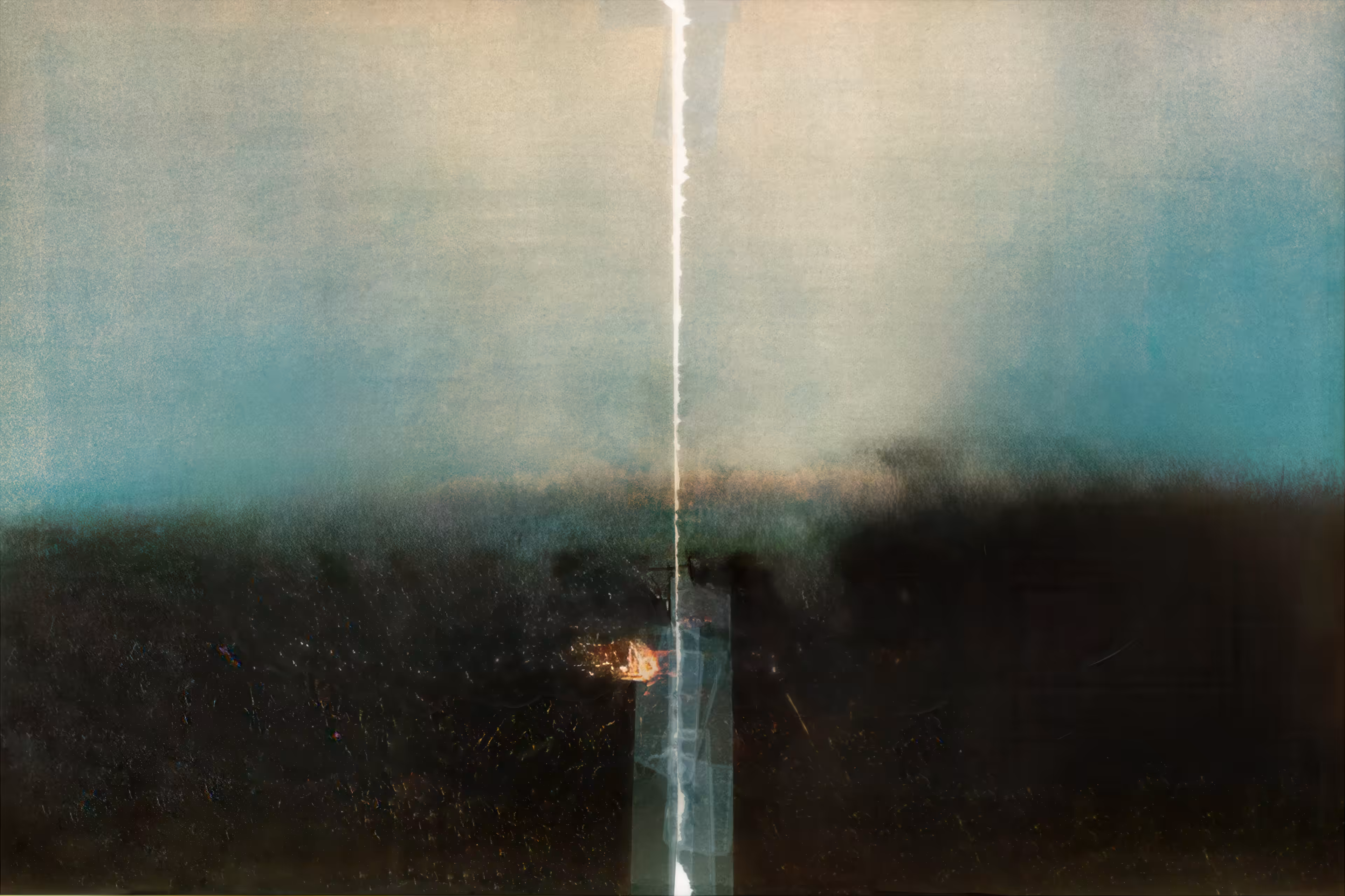 Untitled (the horizon fades)