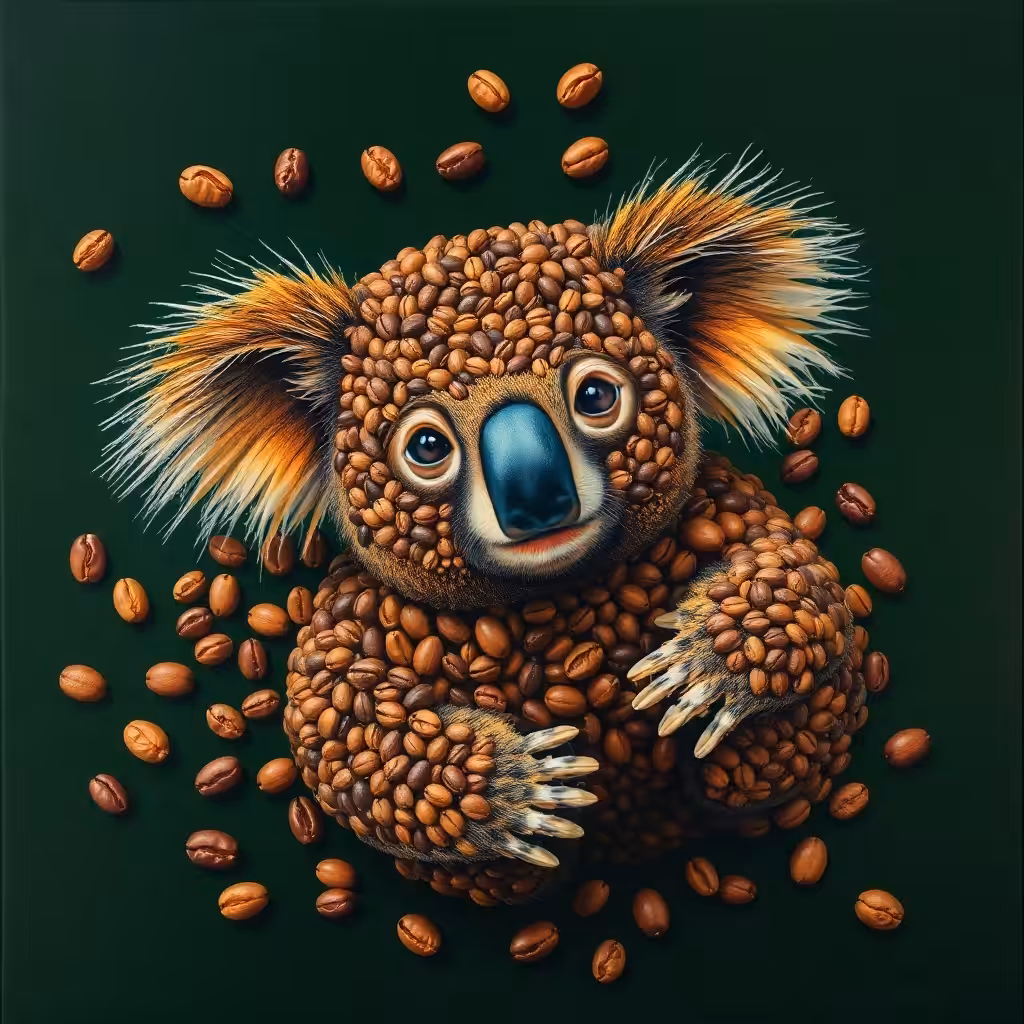 Coffee Animals: Coffee Koala 003