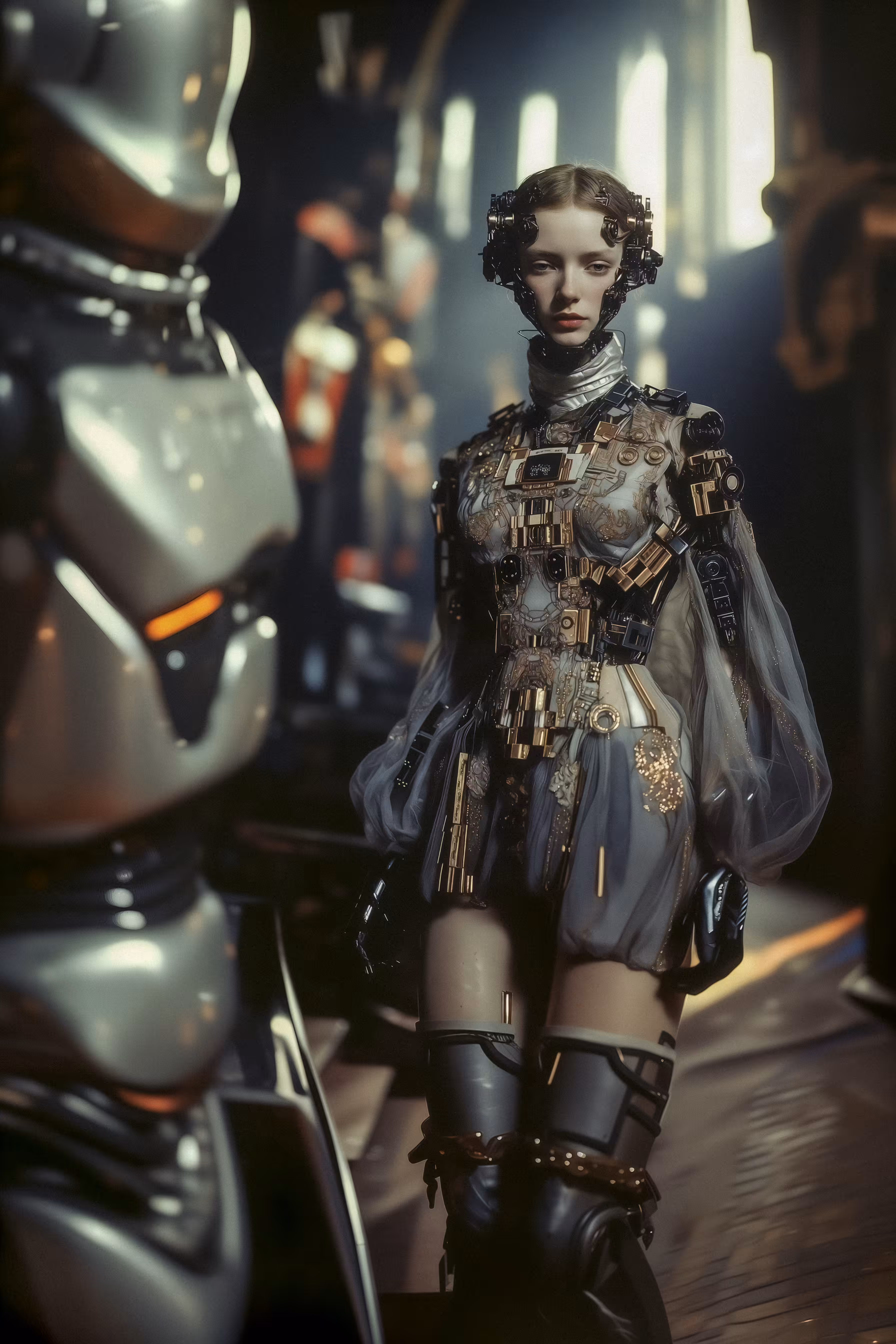 The Ever-Stylish Cyborg Commander