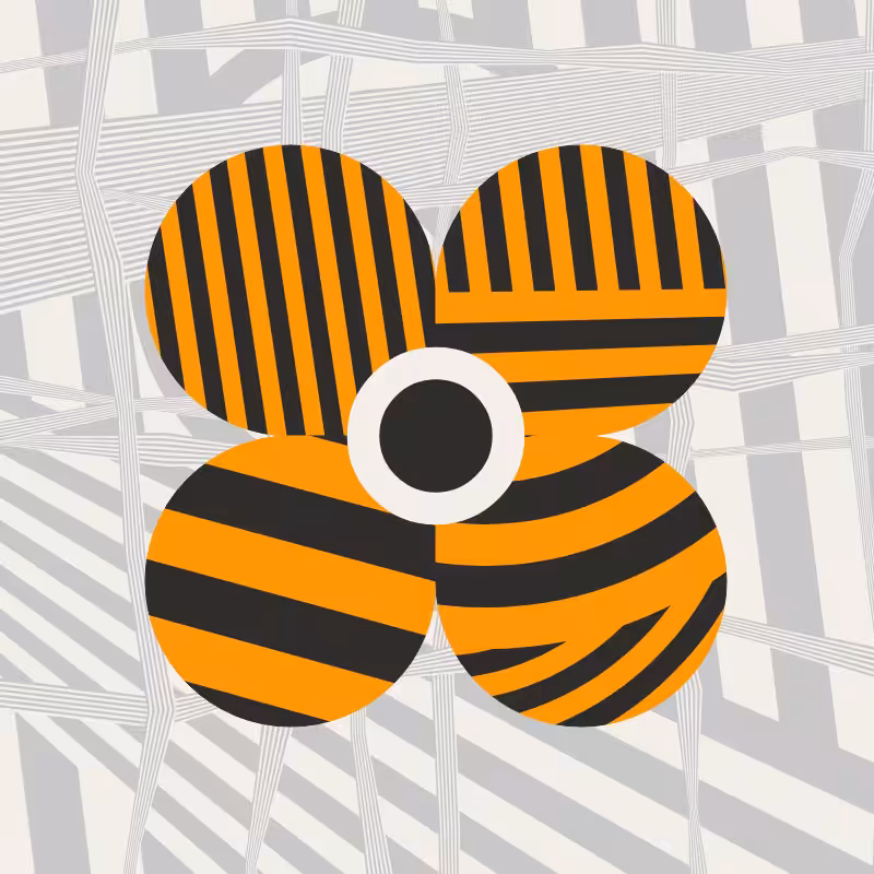 Dazzle Bloom: Big Orange #6