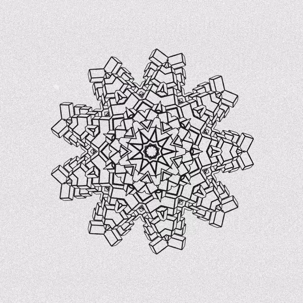 Monochrome Kaleido #344
