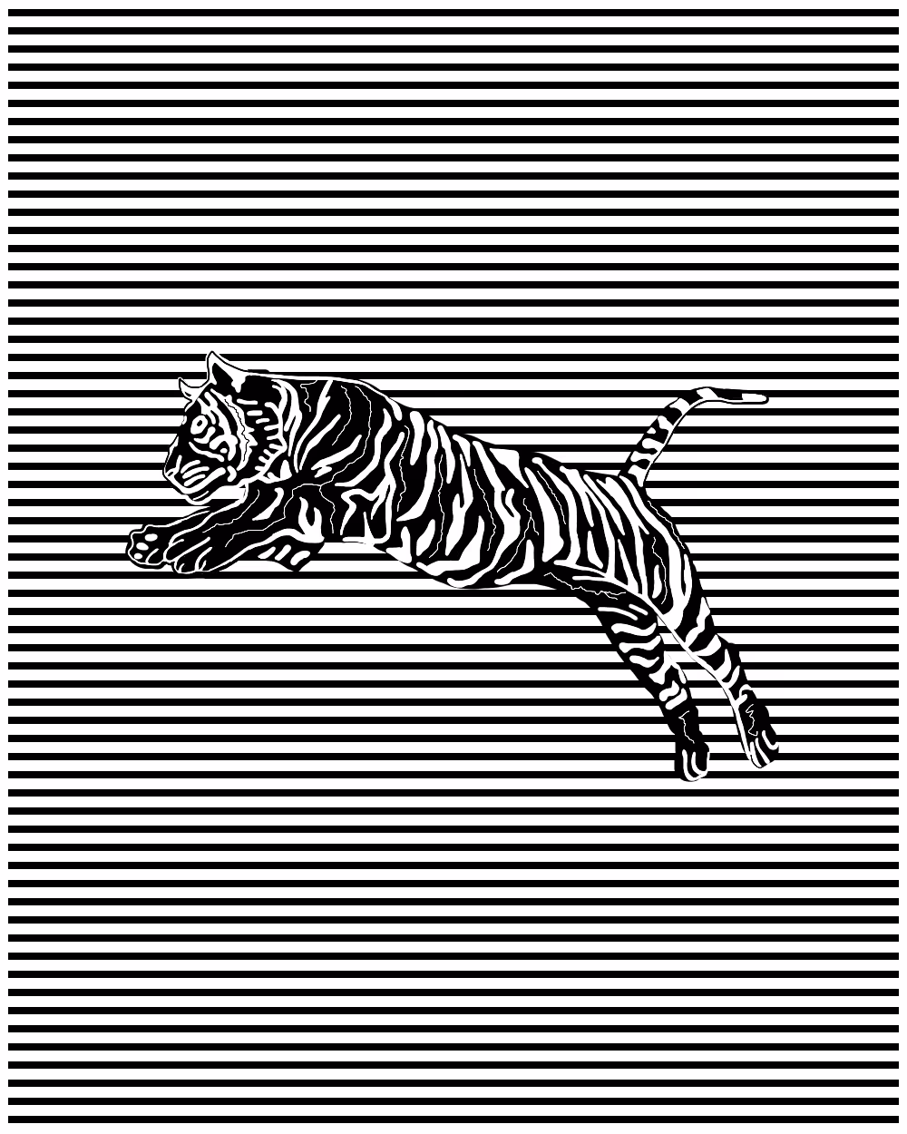 SegArt #4 - Tigers