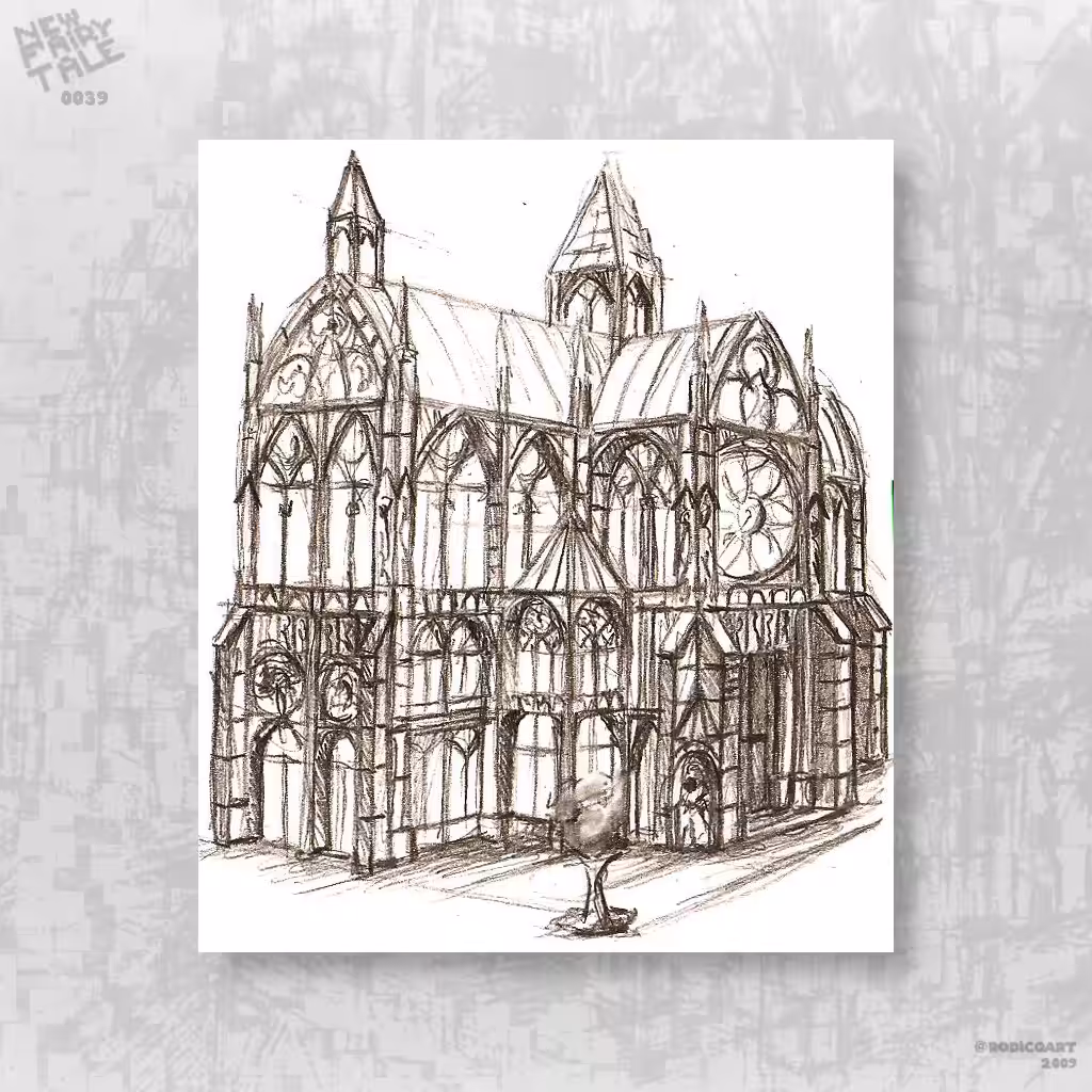 Cathedral in Sketchbook 0039