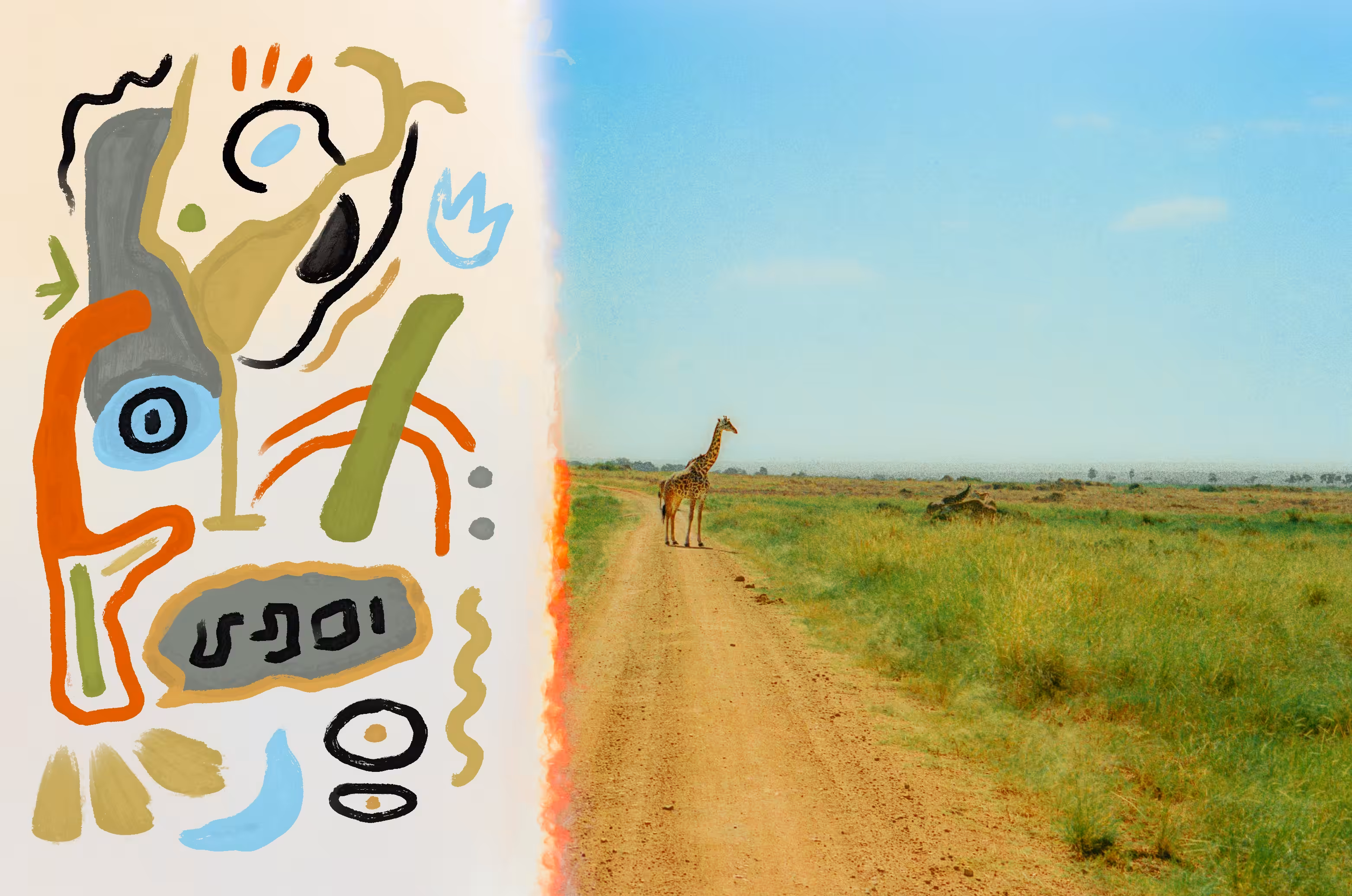 I'm Running Late There's a Giraffe Blocking My Way