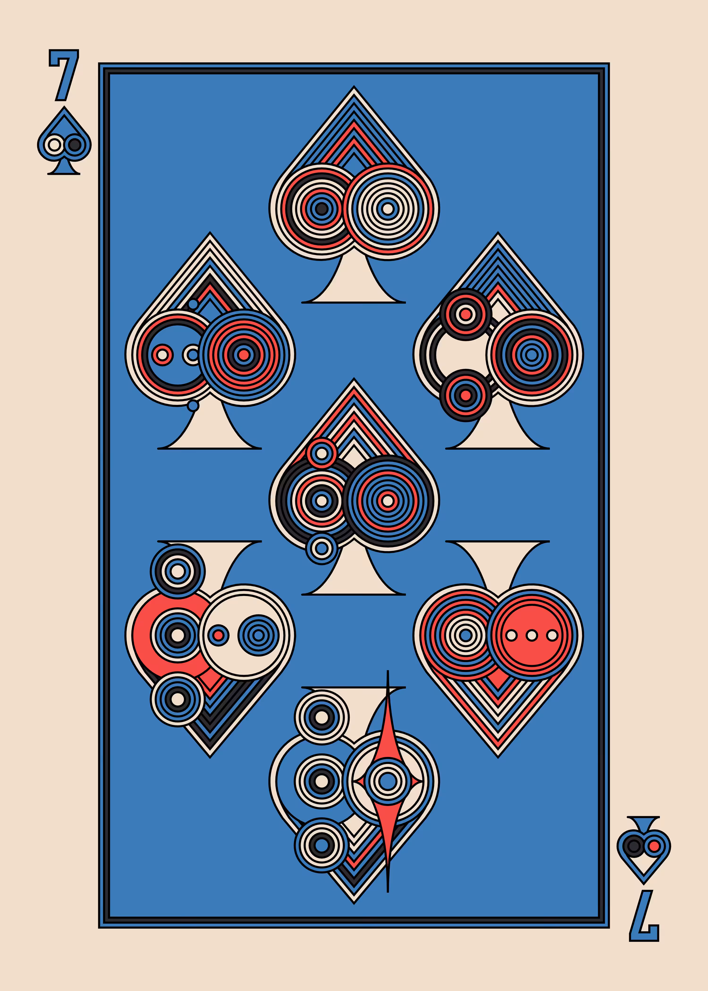 Seven of Spades Dark