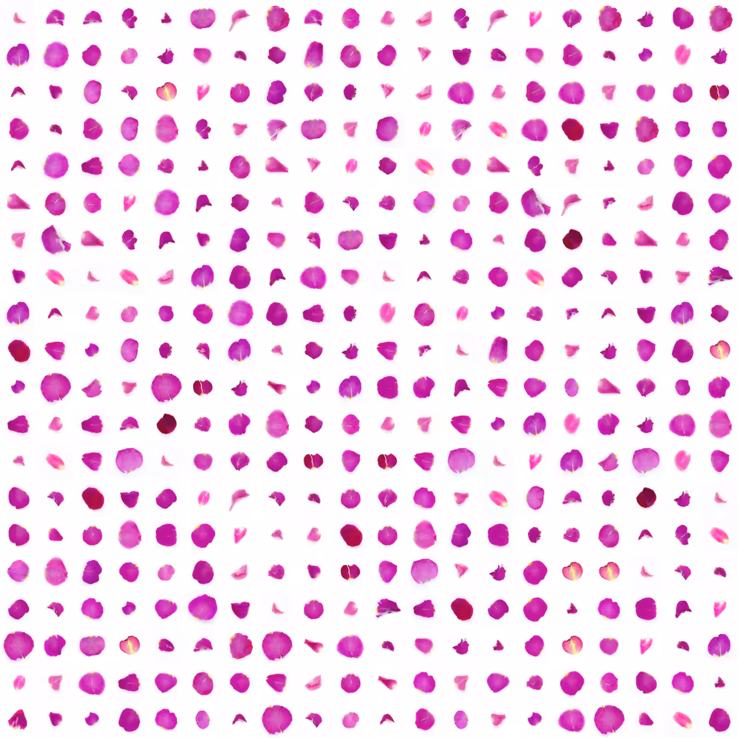 Infinite Petals 20x20#9647