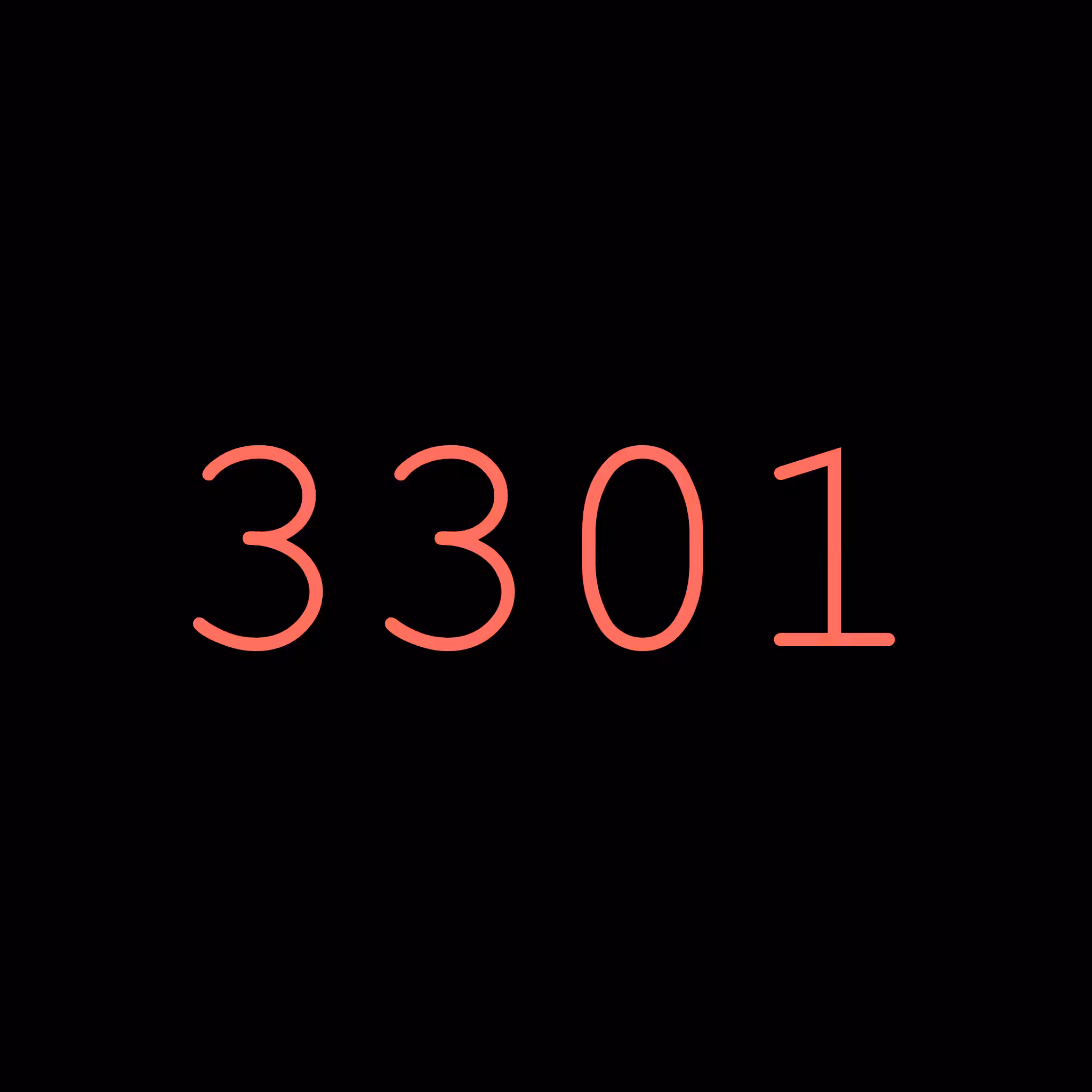 3301