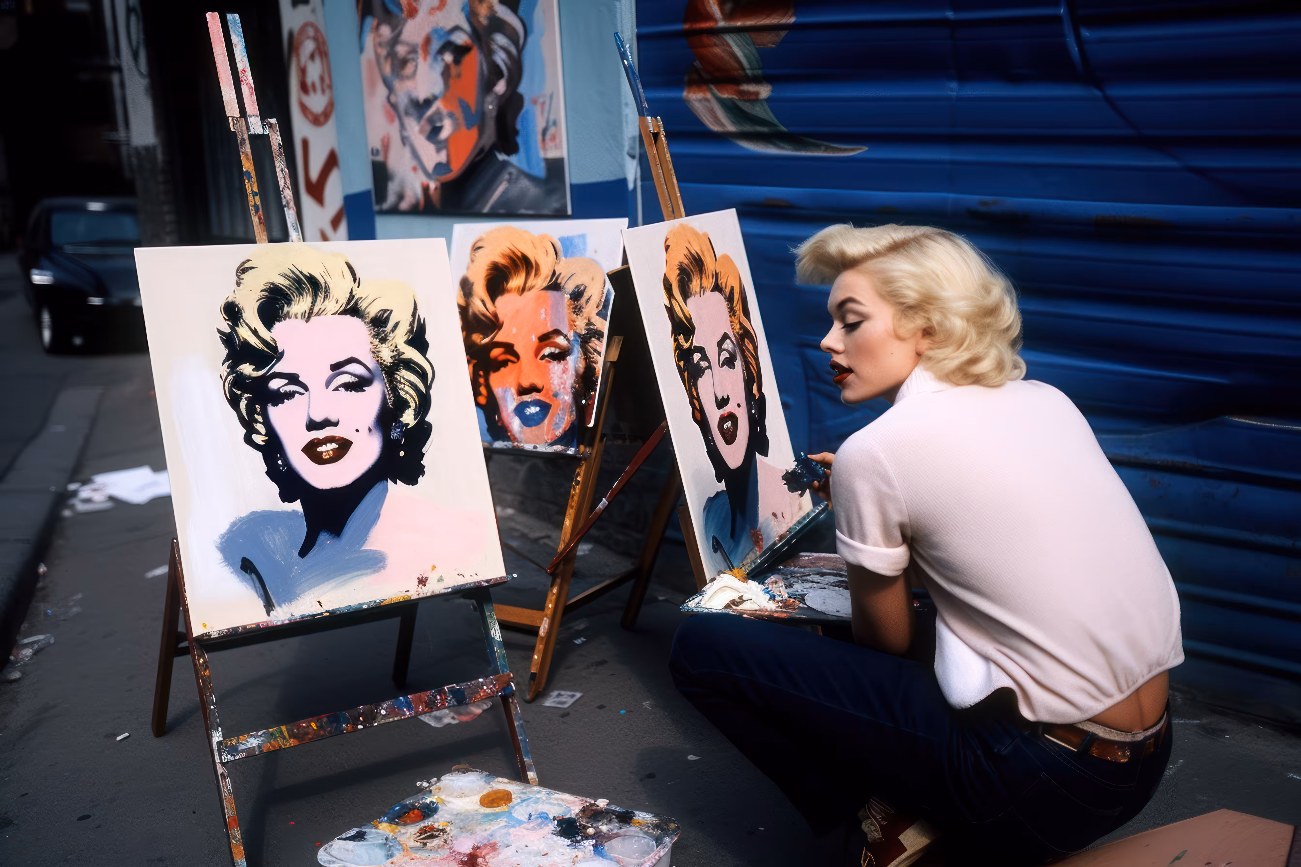 Marilyn Seizing the Means of Production