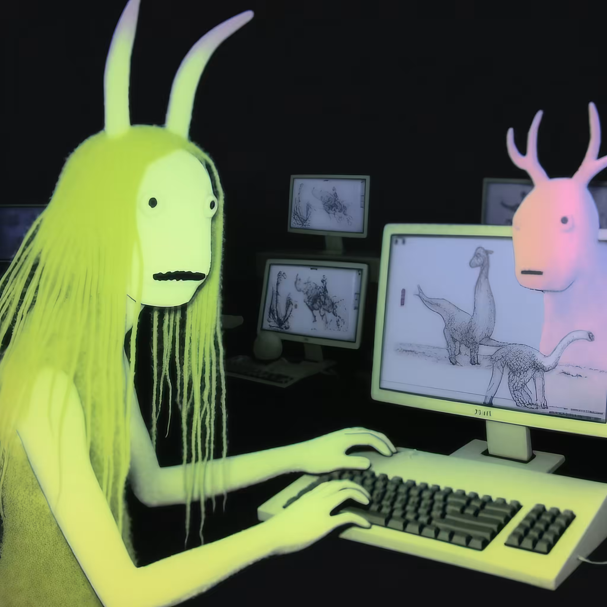 modern work - two