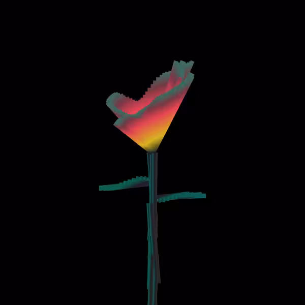 Digital Flower #16