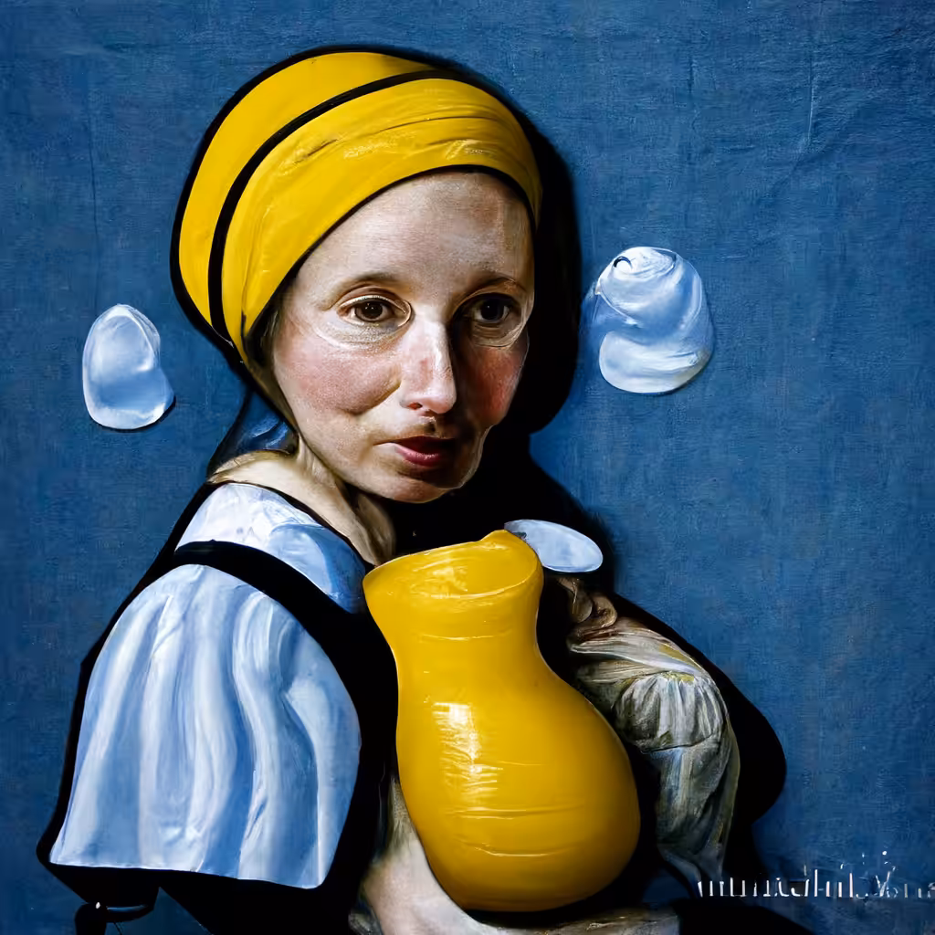 inflatable Jan Vermeer III
