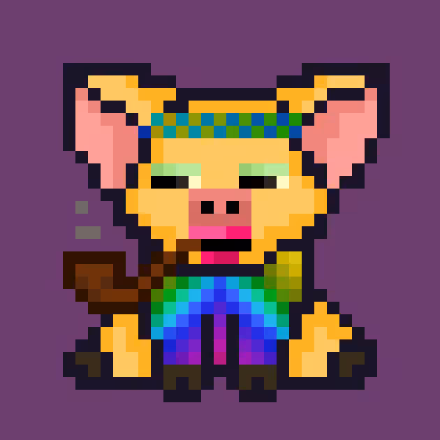 Punk Pig #00033