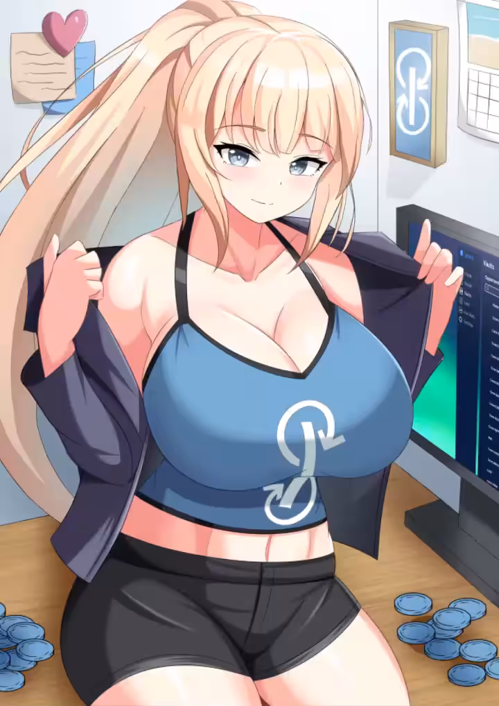 CryptoKanojo Waifu : Prime 008 - Ayame YFI Eternal Cycle