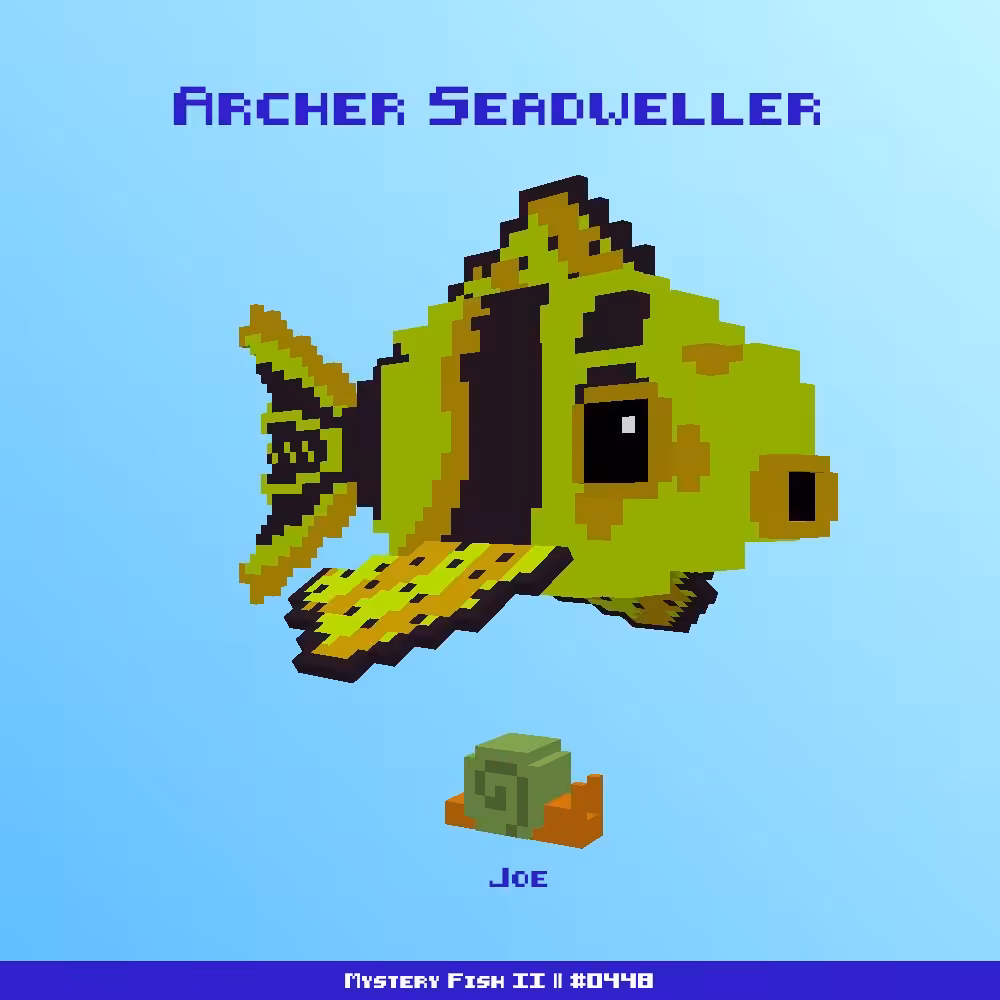 Archer Seadweller :: Mystery Fish 0448/1000