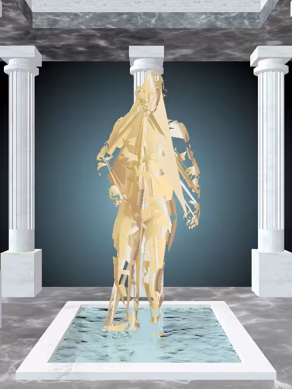HeavenComputer: The Injured Real Gold Woman #5537
