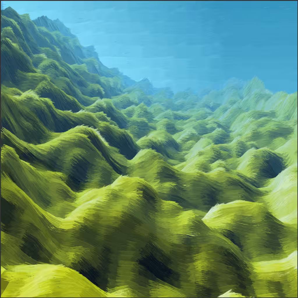 Lush Fields  #80